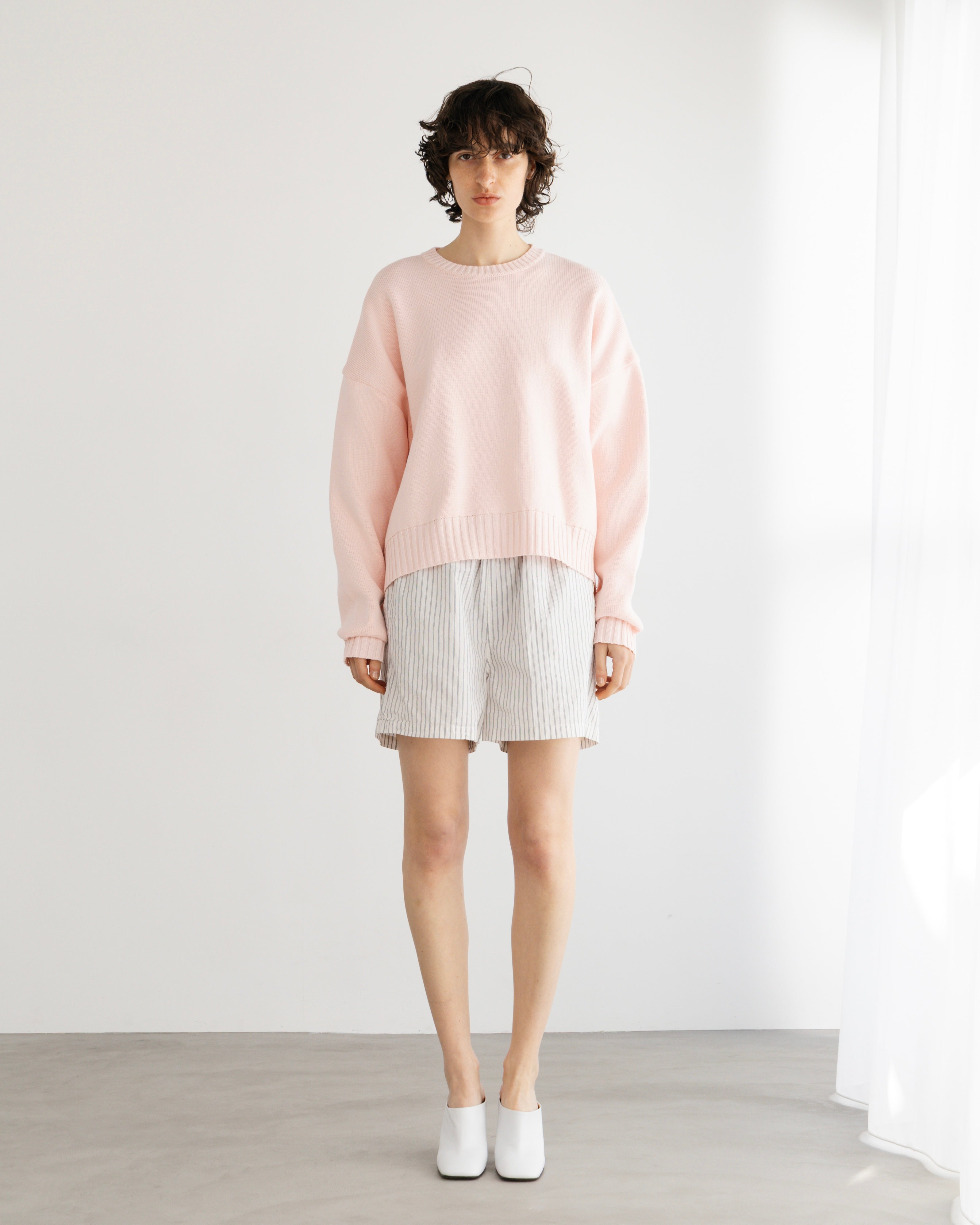 COTTON ACRYLIC KNIT PULLOVER(コットンアクリルニットプルオーバー)|BIYOMA(ビヨーマ)OFFICIAL ONLINE STORE