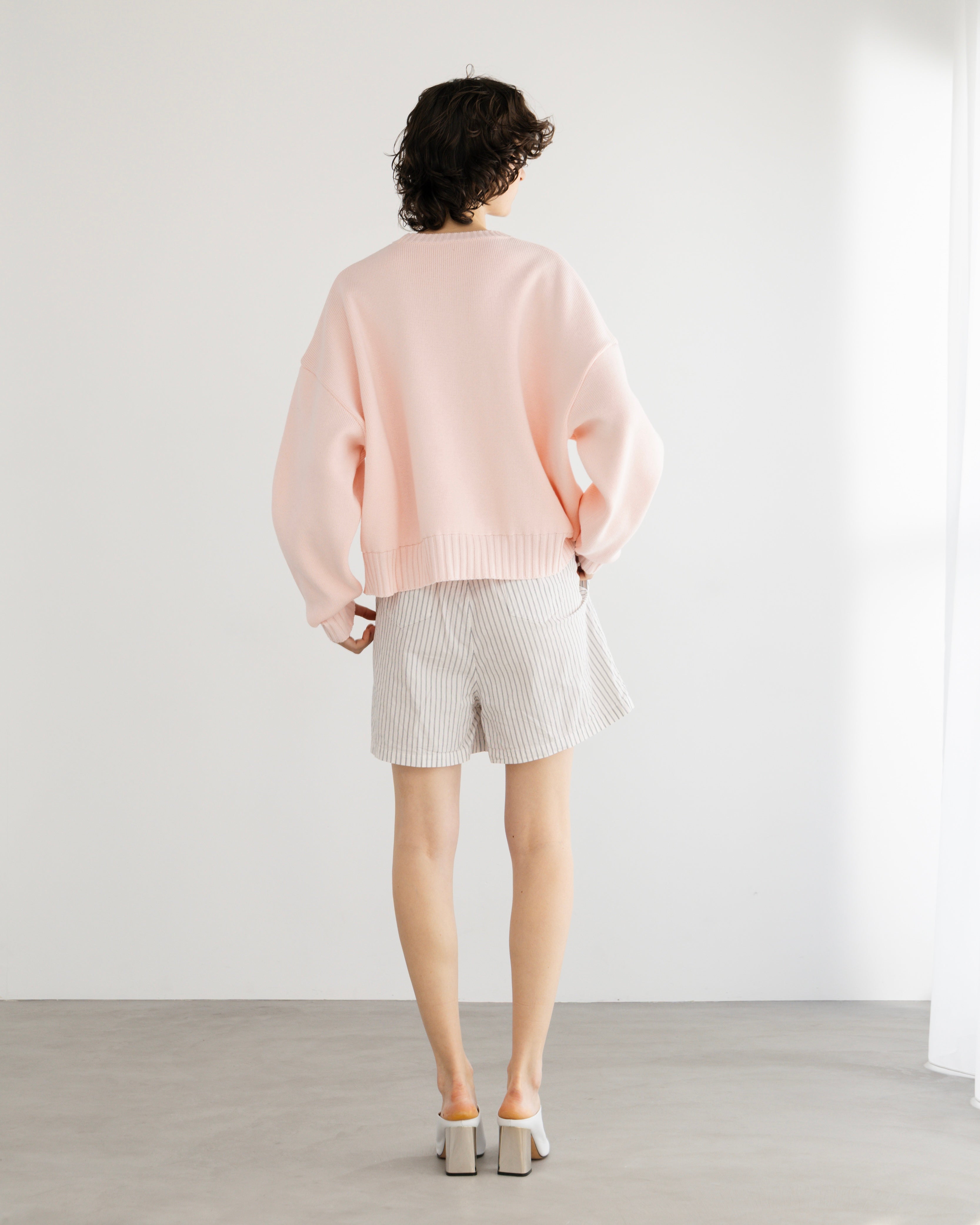 COTTON ACRYLIC KNIT PULLOVER(コットンアクリルニットプルオーバー)|BIYOMA(ビヨーマ)OFFICIAL ONLINE STORE