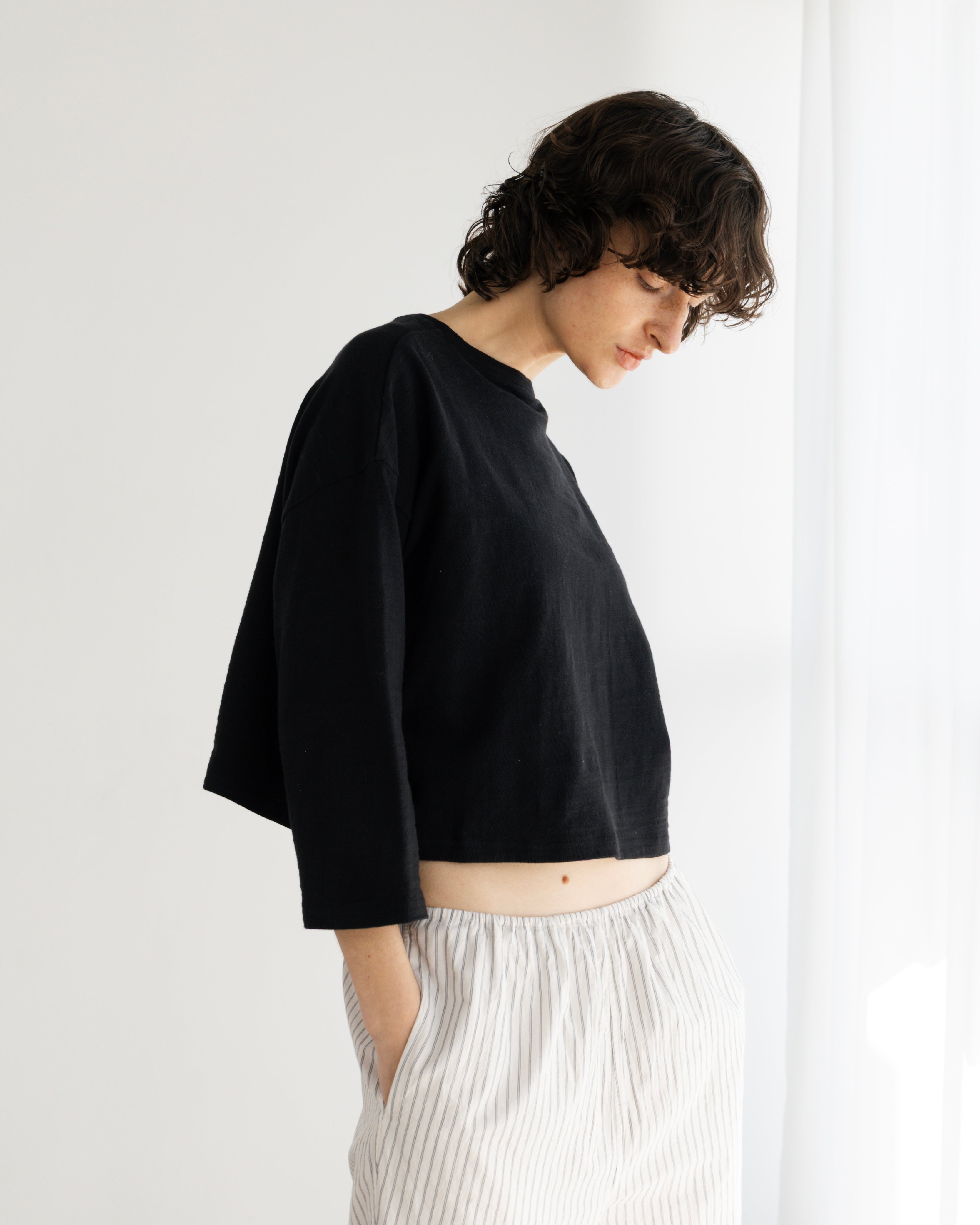 COTTON JERSEY LONG SLEEVE PULLOVER(コットンジャージロングスリーブプルオーバー)|BIYOMA(ビヨーマ)OFFICIAL ONLINE STORE