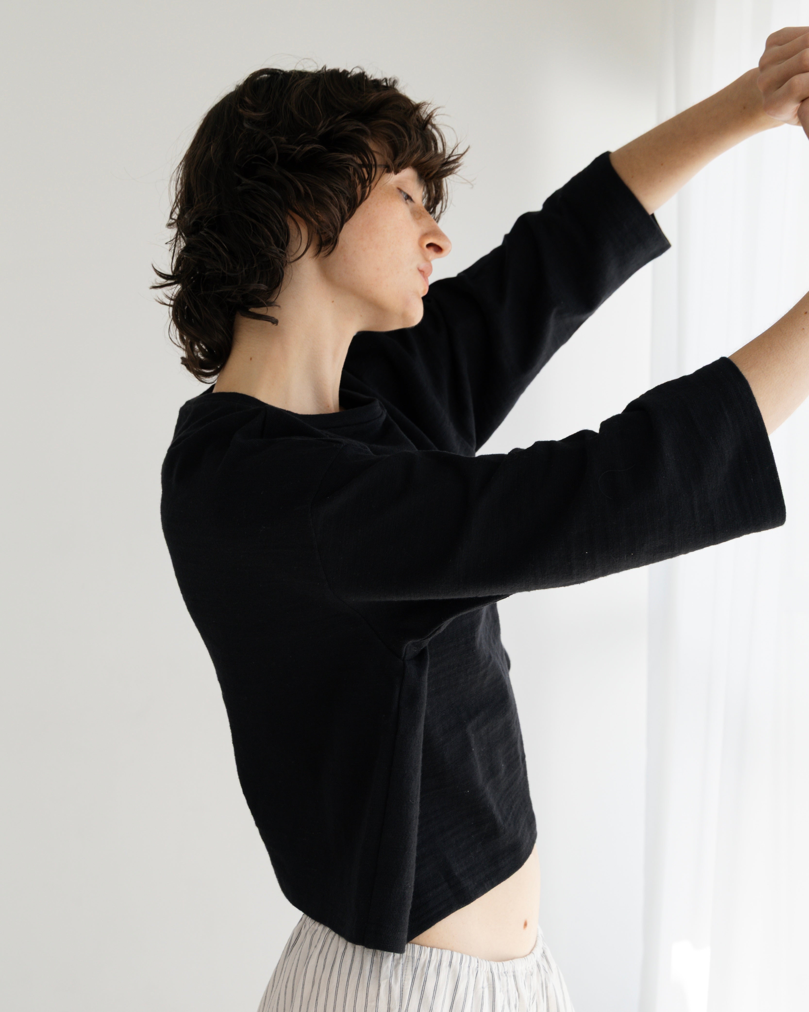 COTTON JERSEY LONG SLEEVE PULLOVER(コットンジャージロングスリーブプルオーバー)|BIYOMA(ビヨーマ)OFFICIAL ONLINE STORE