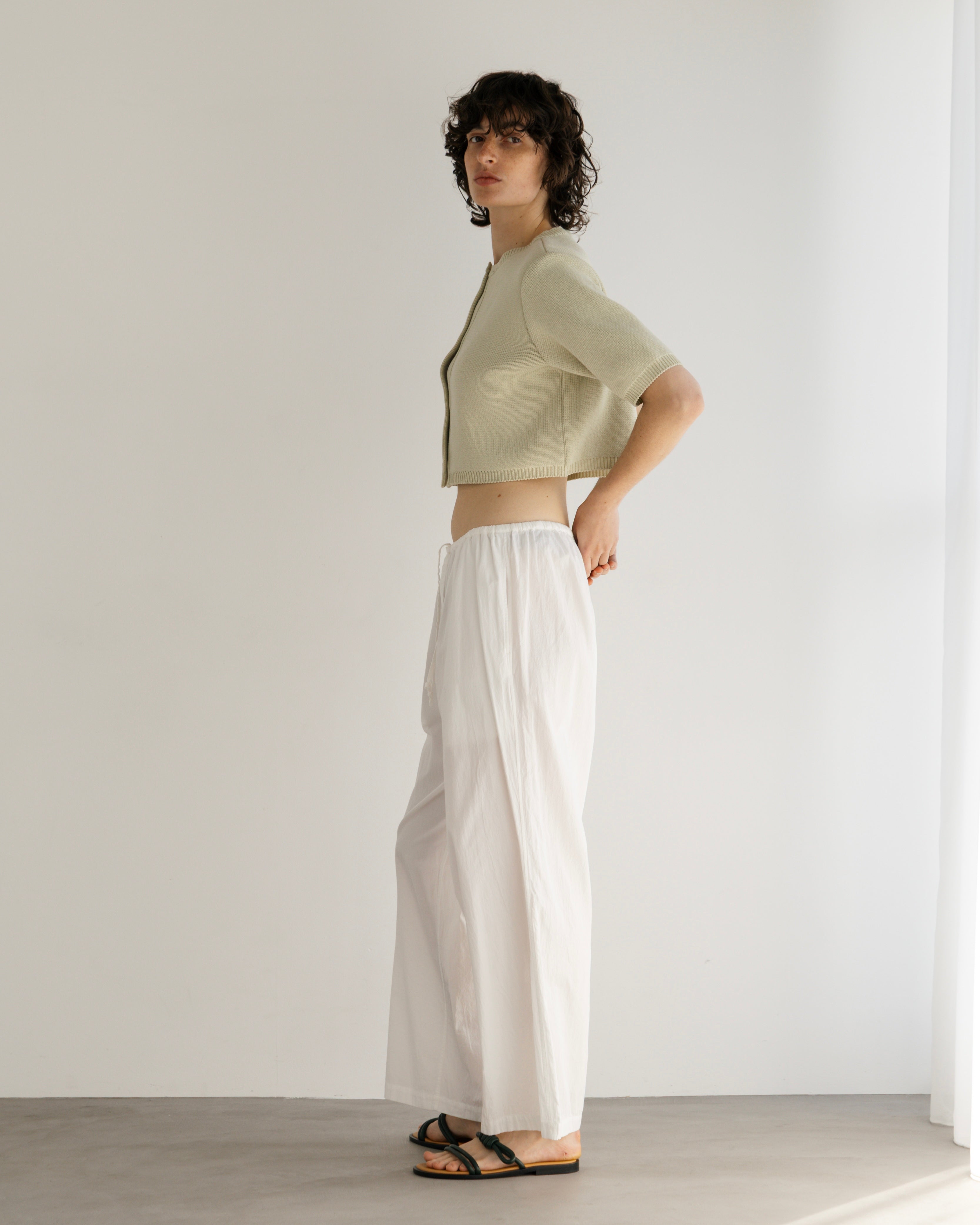 COTTON LINEN PAJAMA PANTS(コットンリネンパジャマパンツ)|BIYOMA(ビヨーマ)OFFICIAL ONLINE STORE
