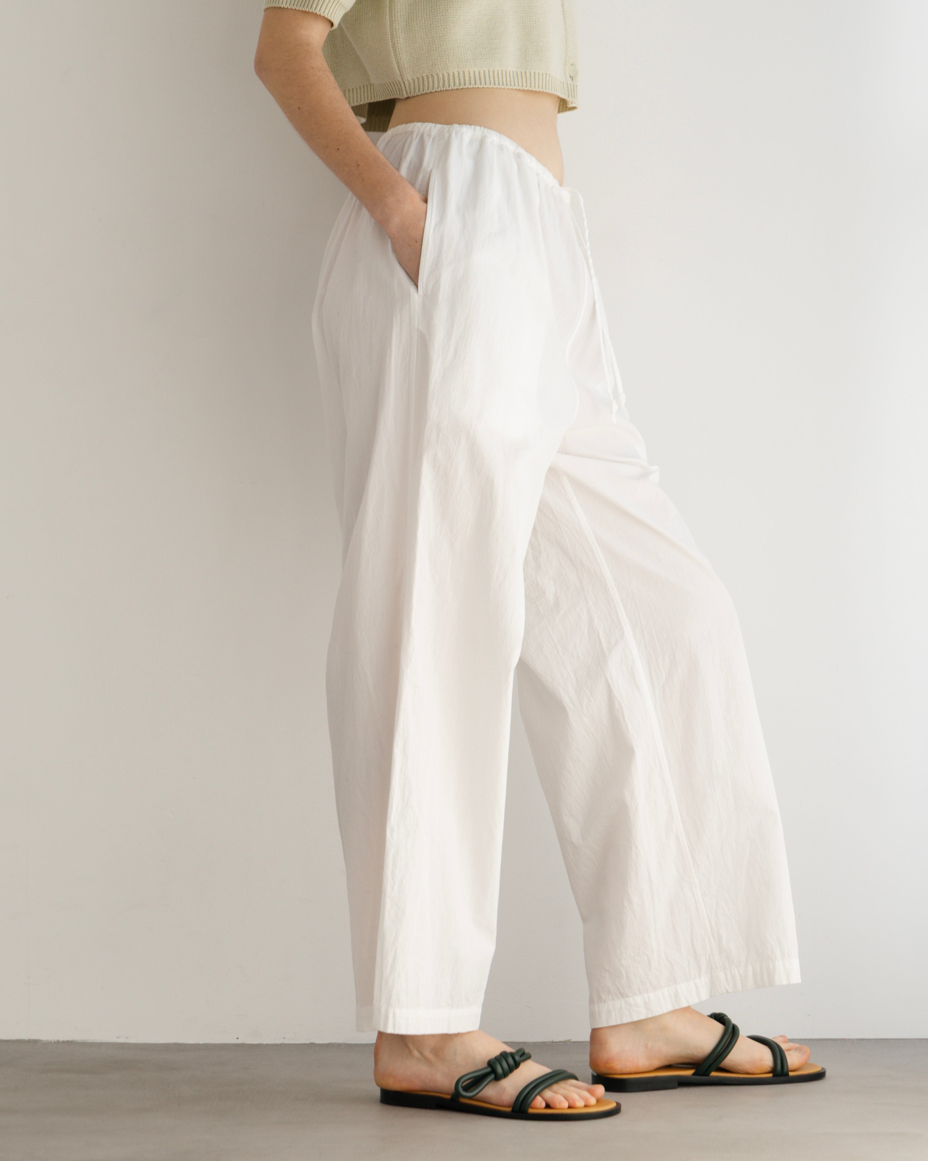 COTTON LINEN PAJAMA PANTS(コットンリネンパジャマパンツ)|BIYOMA(ビヨーマ)OFFICIAL ONLINE STORE