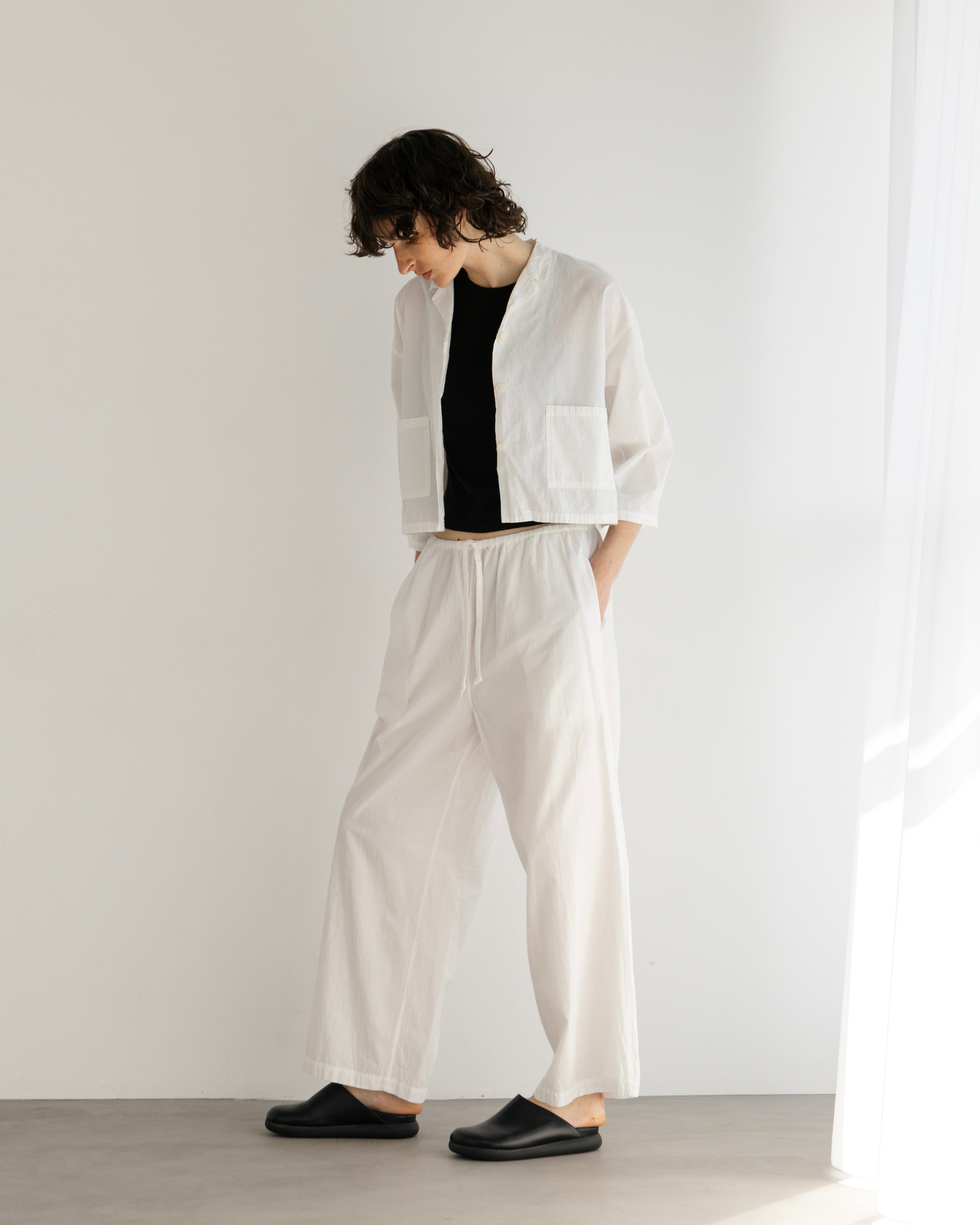 SILK RIB AMERICAN SLEEVE TANK TOP(シルクリブアメリカンスリーブタンクトップ)|BIYOMA(ビヨーマ)OFFICIAL ONLINE STORE