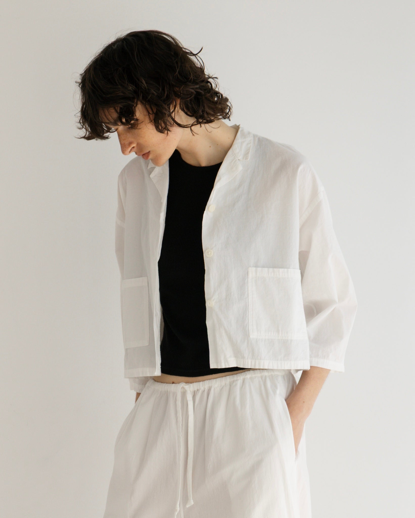 COTTON LINEN W POCKET SHIRT(コットンリネンダブルポケットシャツ)|BIYOMA(ビヨーマ)OFFICIAL ONLINE STORE