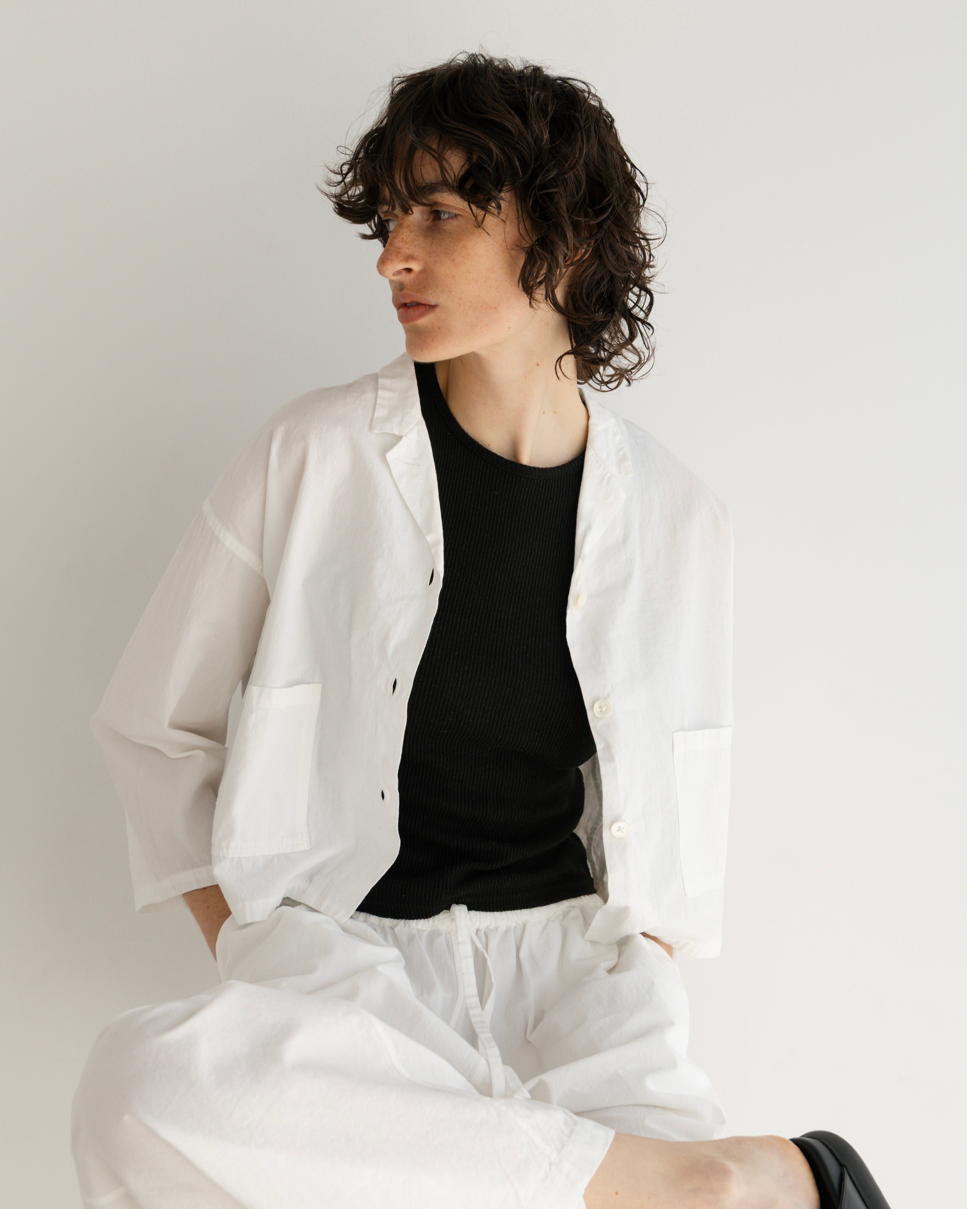 SILK RIB AMERICAN SLEEVE TANK TOP(シルクリブアメリカンスリーブタンクトップ)|BIYOMA(ビヨーマ)OFFICIAL ONLINE STORE