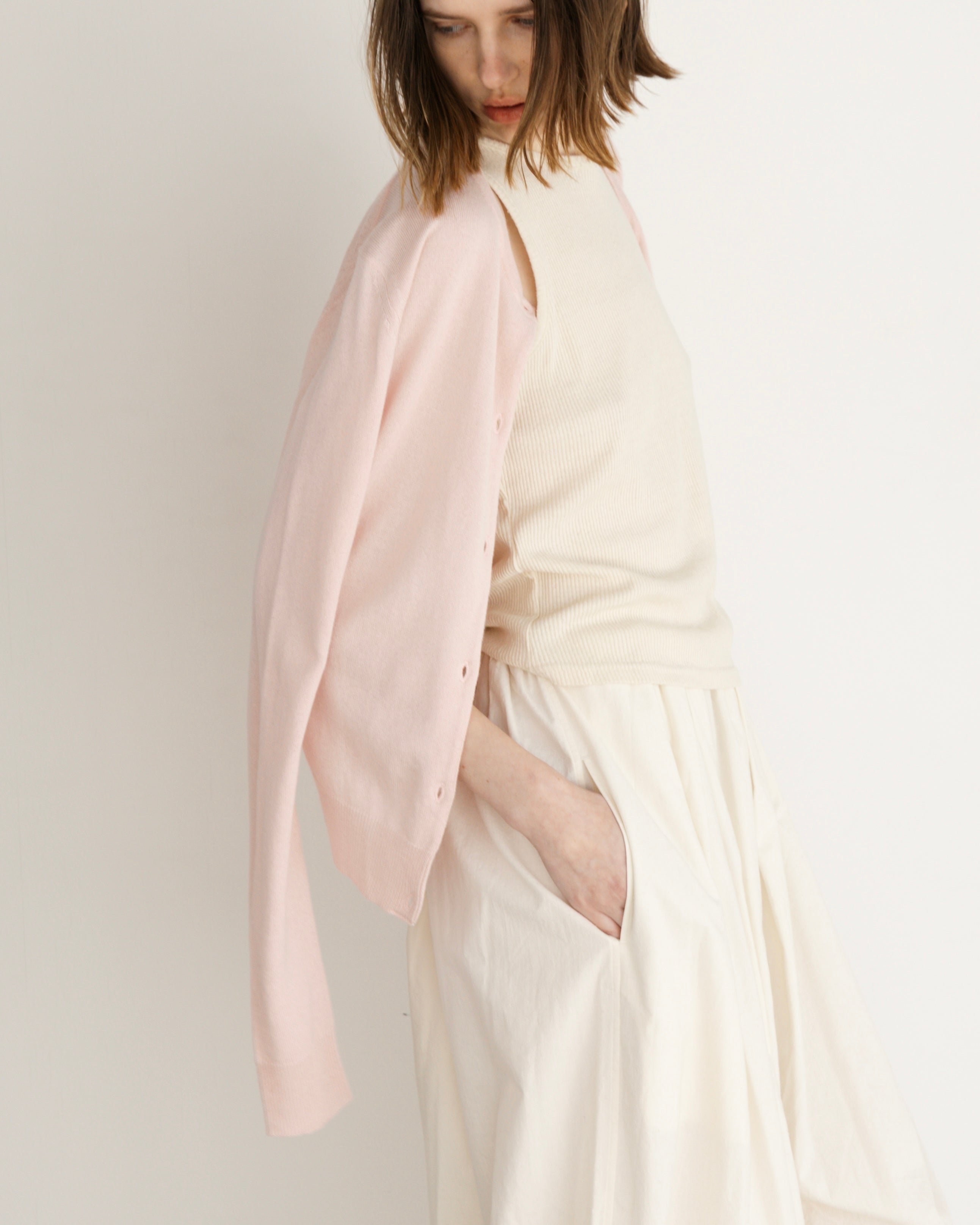SILK RIB AMERICAN SLEEVE TANK TOP(シルクリブアメリカンスリーブタンクトップ)|BIYOMA(ビヨーマ)OFFICIAL ONLINE STORE
