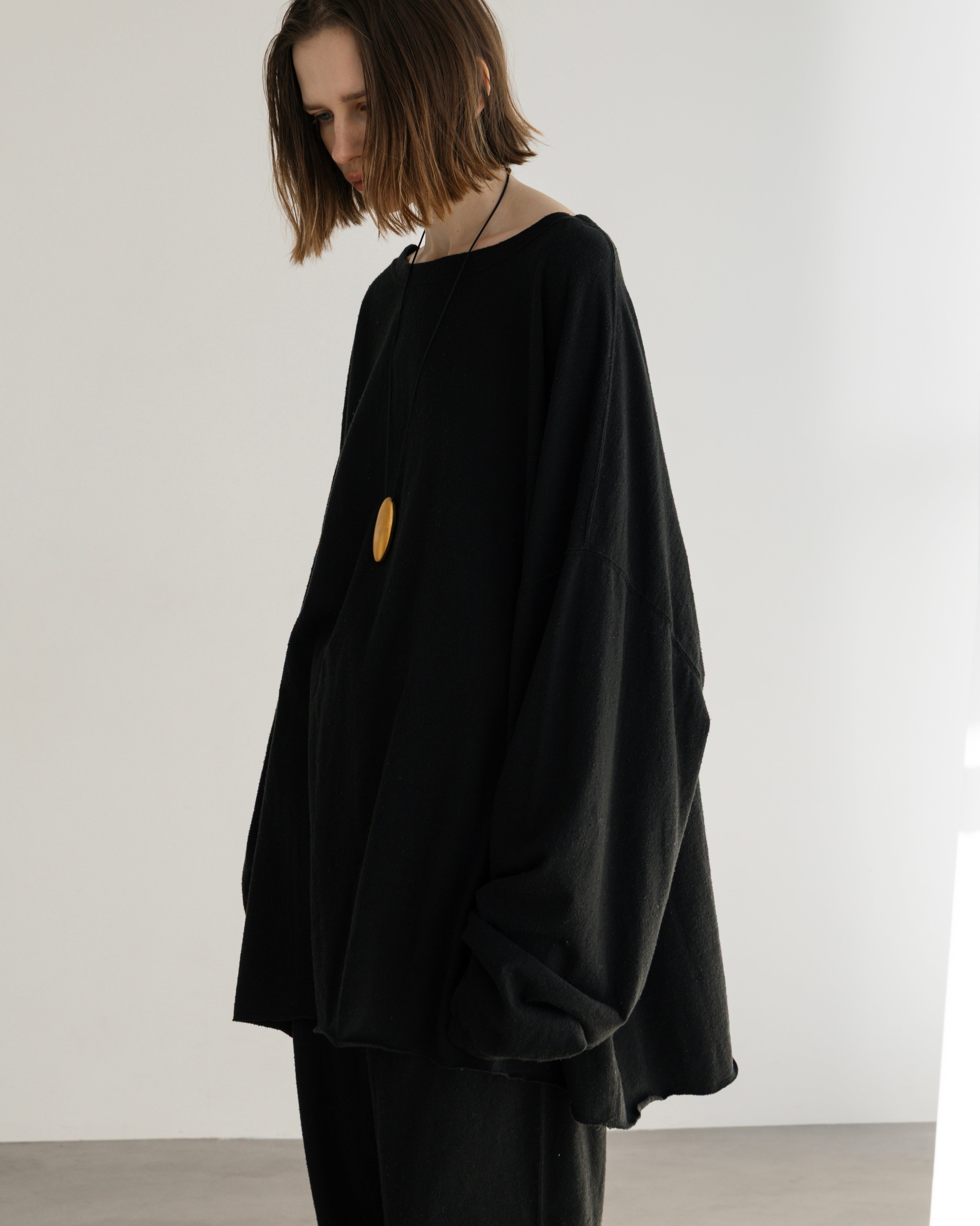 COTTON SILK LOOSE SILHOUETTE PULLOVER(コットンシルクルーズシルエットプルオーバー)|BIYOMA(ビヨーマ)OFFICIAL ONLINE STORE
