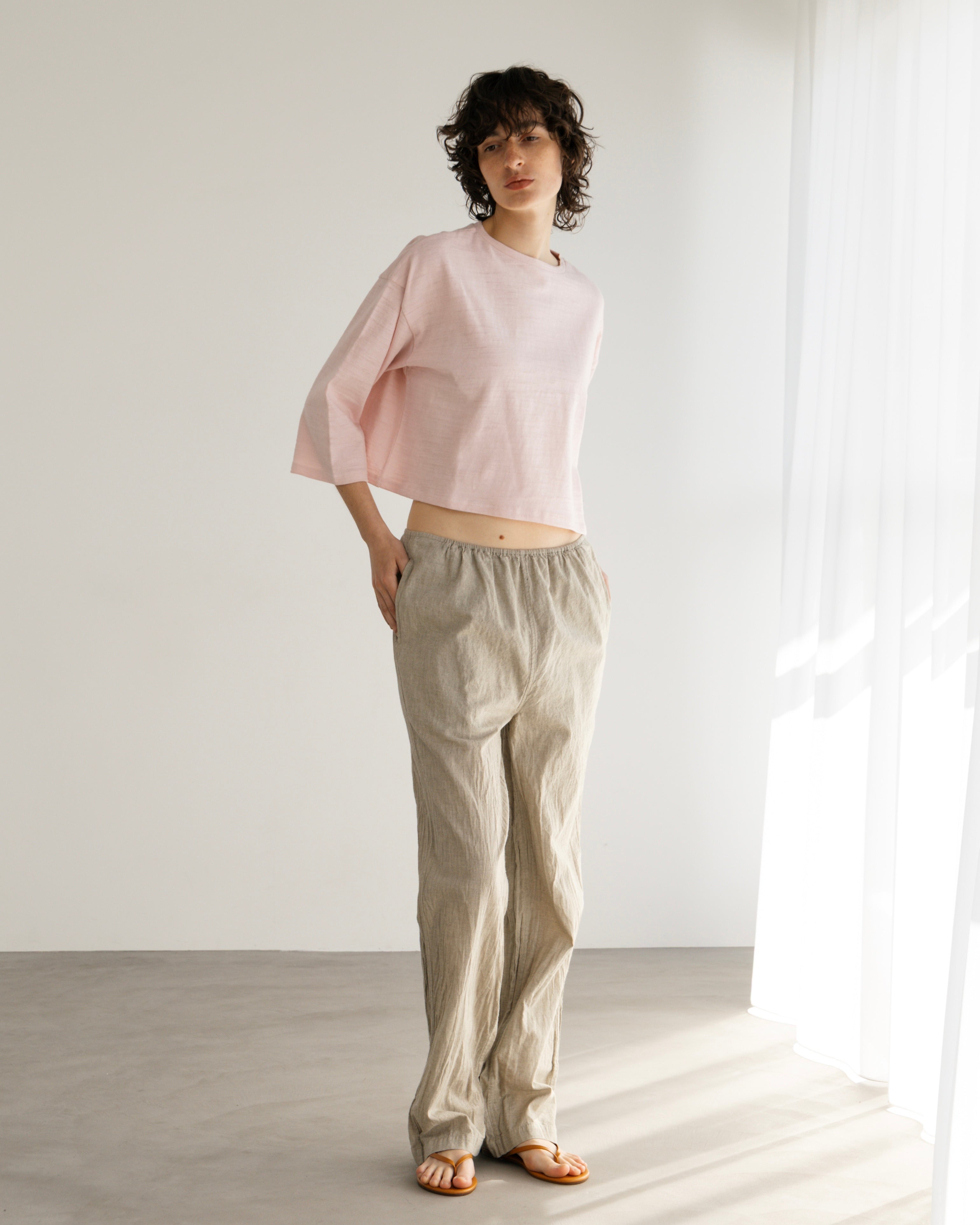 COTTON JERSEY LONG SLEEVE PULLOVER(コットンジャージロングスリーブプルオーバー)|BIYOMA(ビヨーマ)OFFICIAL ONLINE STORE