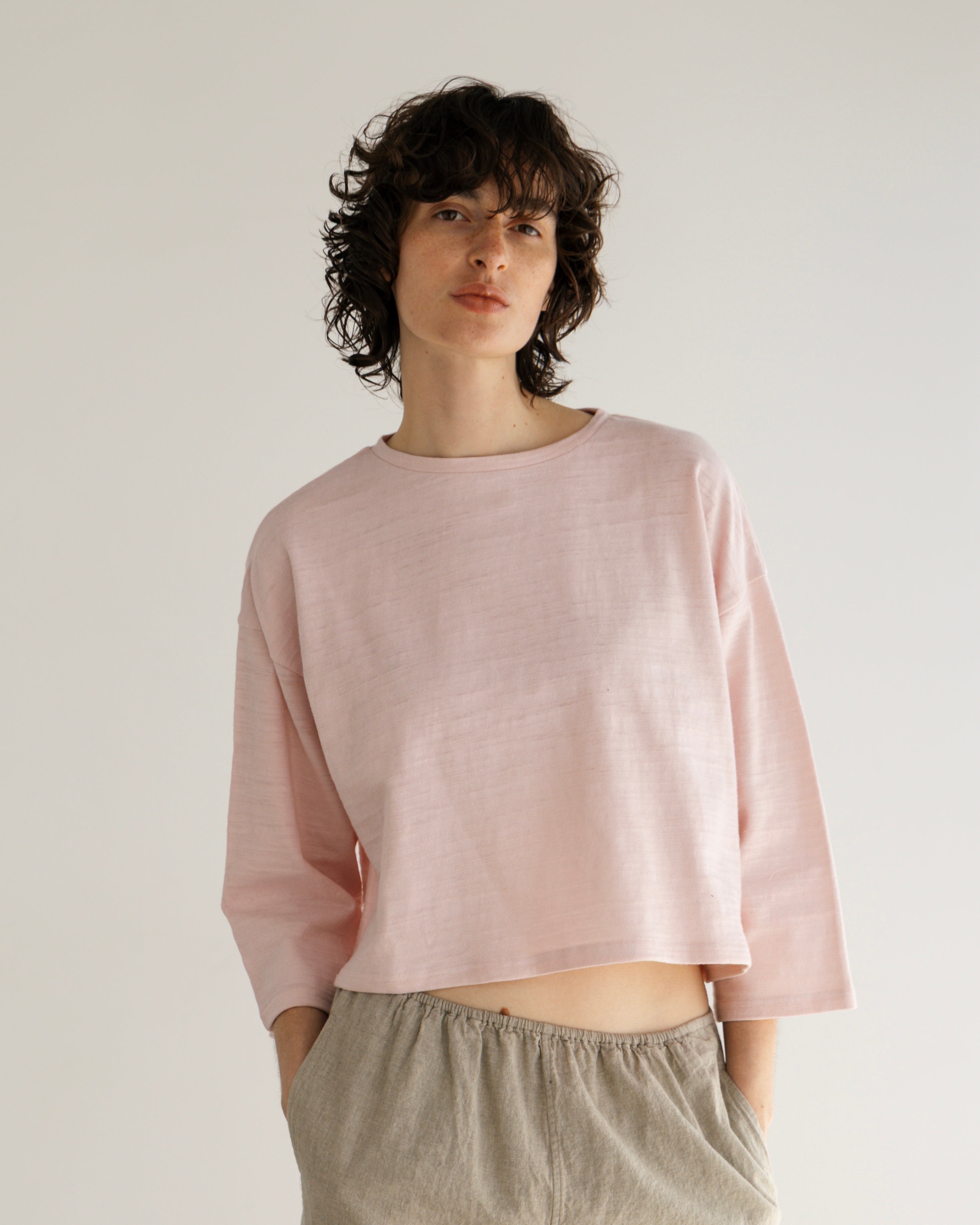 COTTON JERSEY LONG SLEEVE PULLOVER(コットンジャージロングスリーブプルオーバー)|BIYOMA(ビヨーマ)OFFICIAL ONLINE STORE