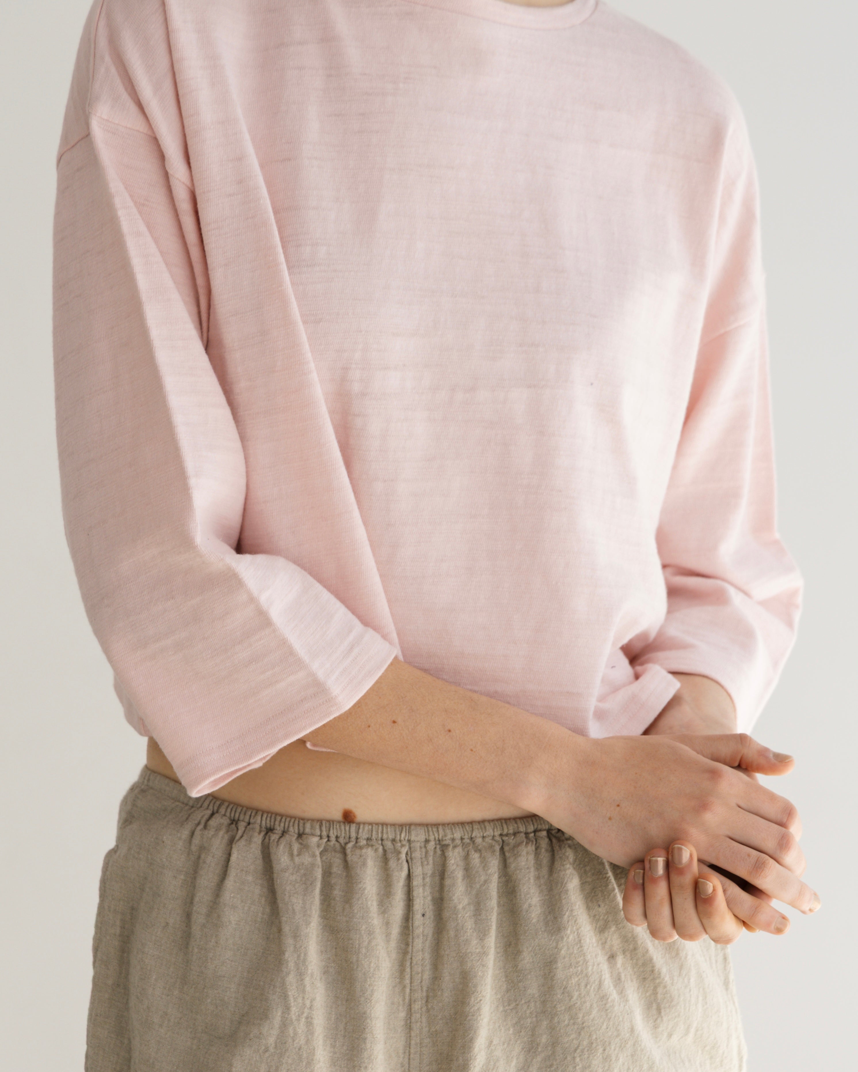 COTTON JERSEY LONG SLEEVE PULLOVER(コットンジャージロングスリーブプルオーバー)|BIYOMA(ビヨーマ)OFFICIAL ONLINE STORE