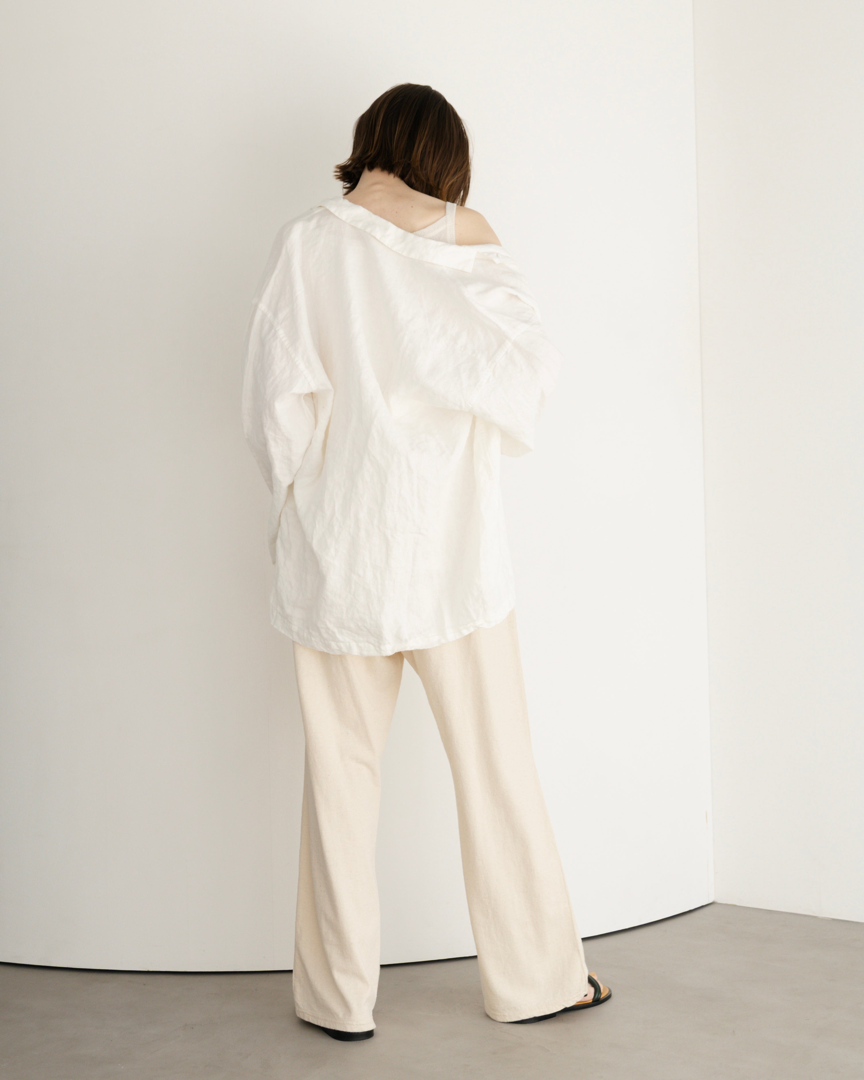 COTTON SILK LOOSE SILHOUETTE PANTS(コットンシルクルーズシルエットパンツ)|BIYOMA(ビヨーマ)OFFICIAL ONLINE STORE