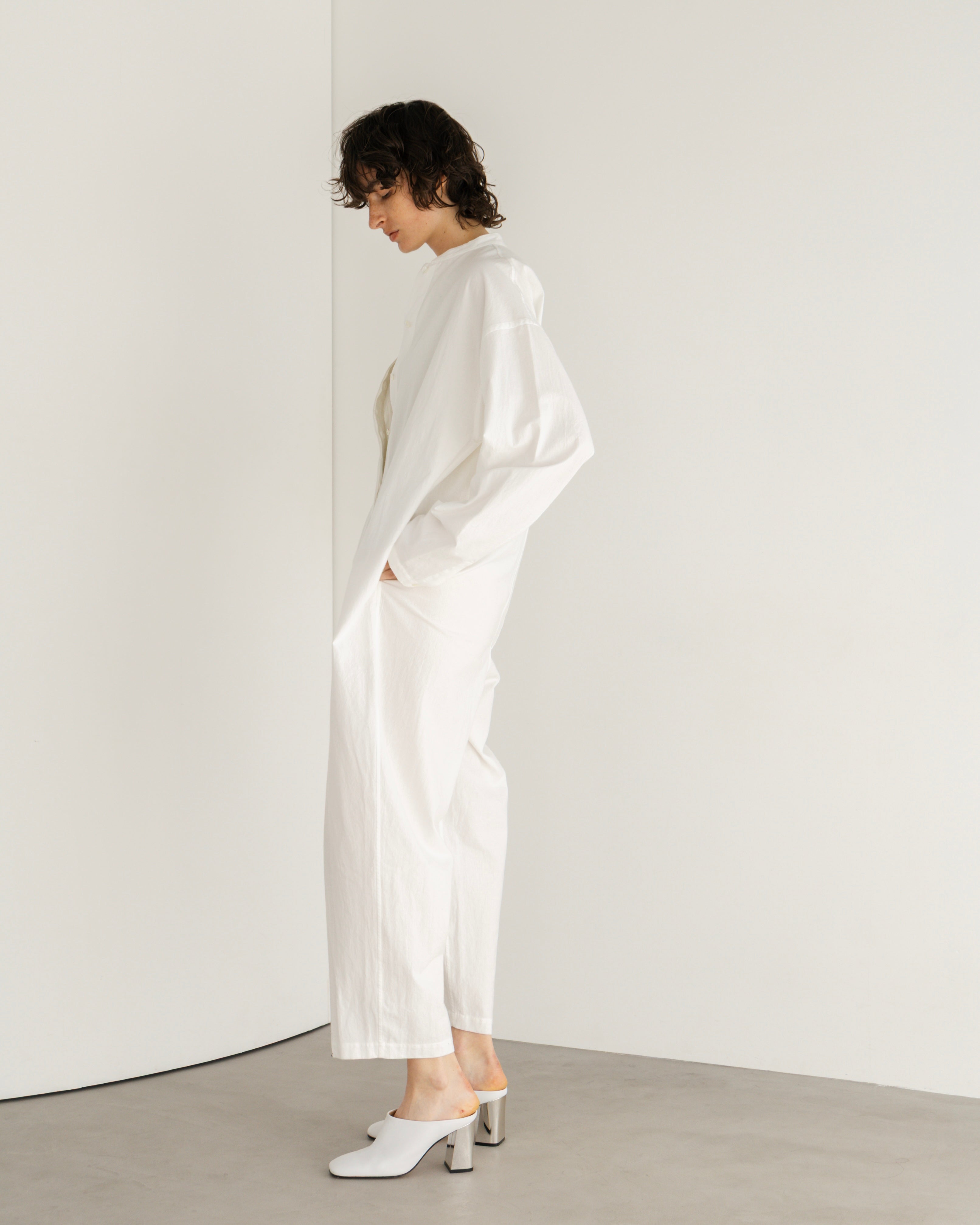 WASHER COTTON JUMP SUIT(ウォッシャーコットンジャンプスーツ)|BIYOMA(ビヨーマ)OFFICIAL ONLINE STORE