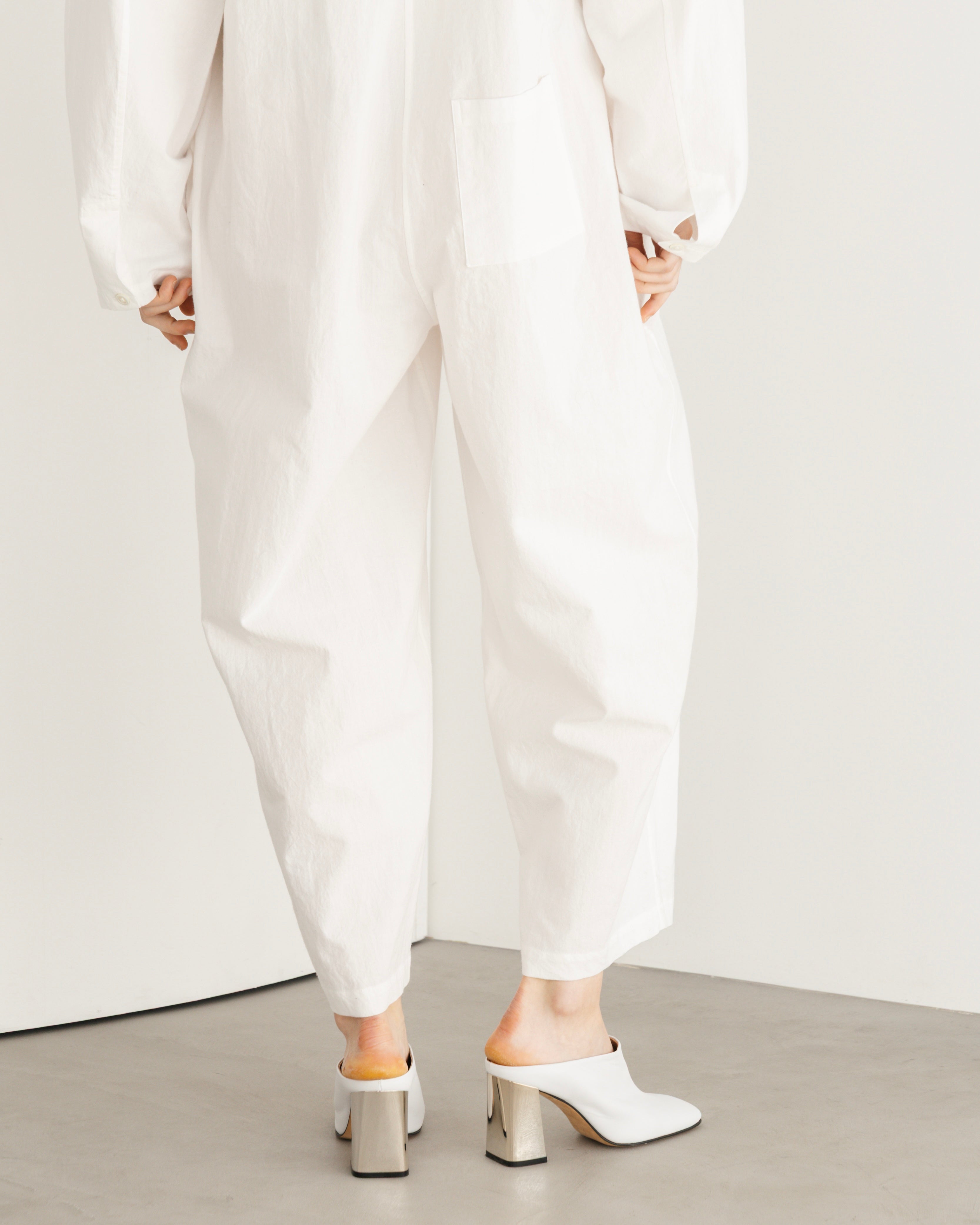 WASHER COTTON JUMP SUIT(ウォッシャーコットンジャンプスーツ)|BIYOMA(ビヨーマ)OFFICIAL ONLINE STORE