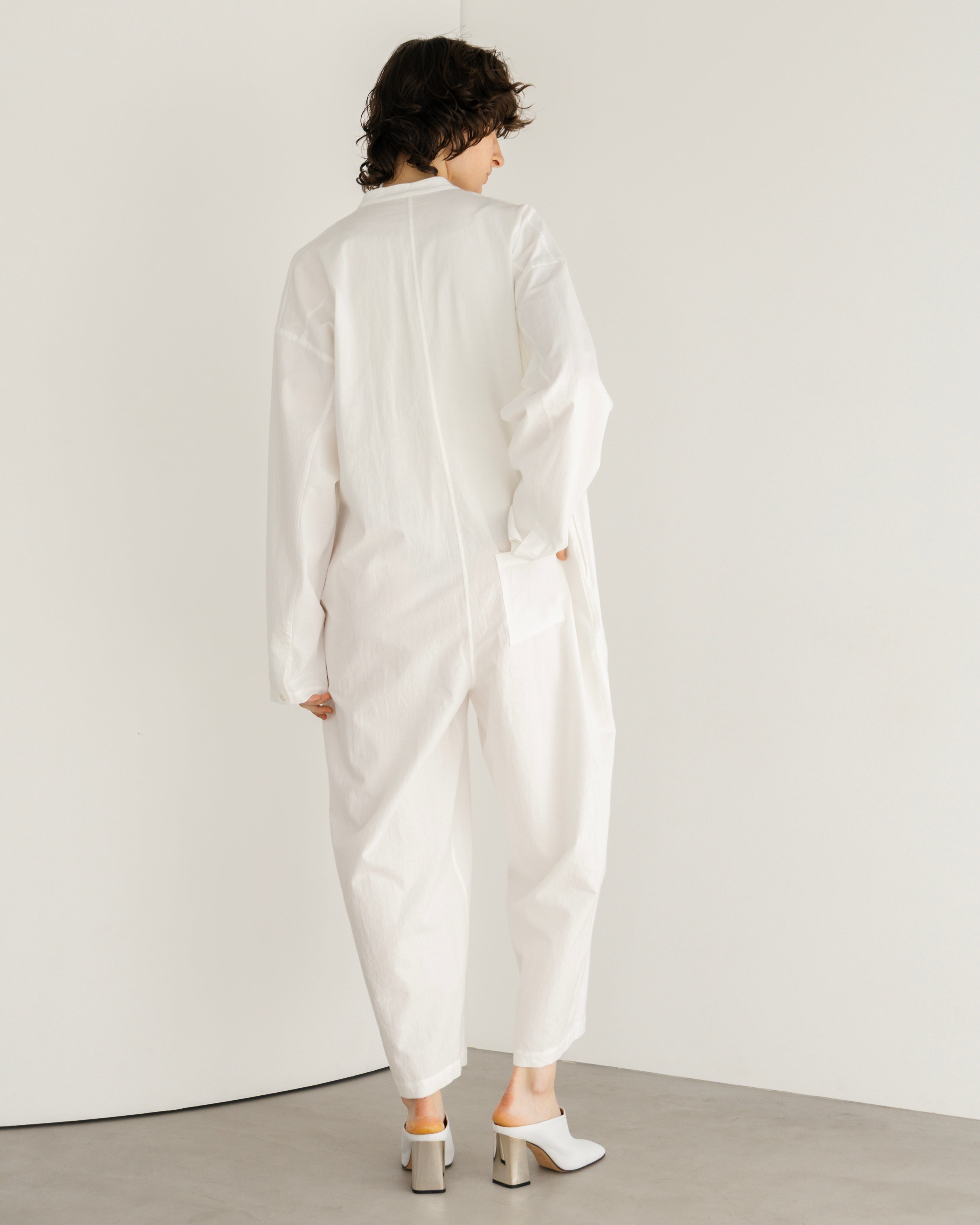 WASHER COTTON JUMP SUIT(ウォッシャーコットンジャンプスーツ)|BIYOMA(ビヨーマ)OFFICIAL ONLINE STORE