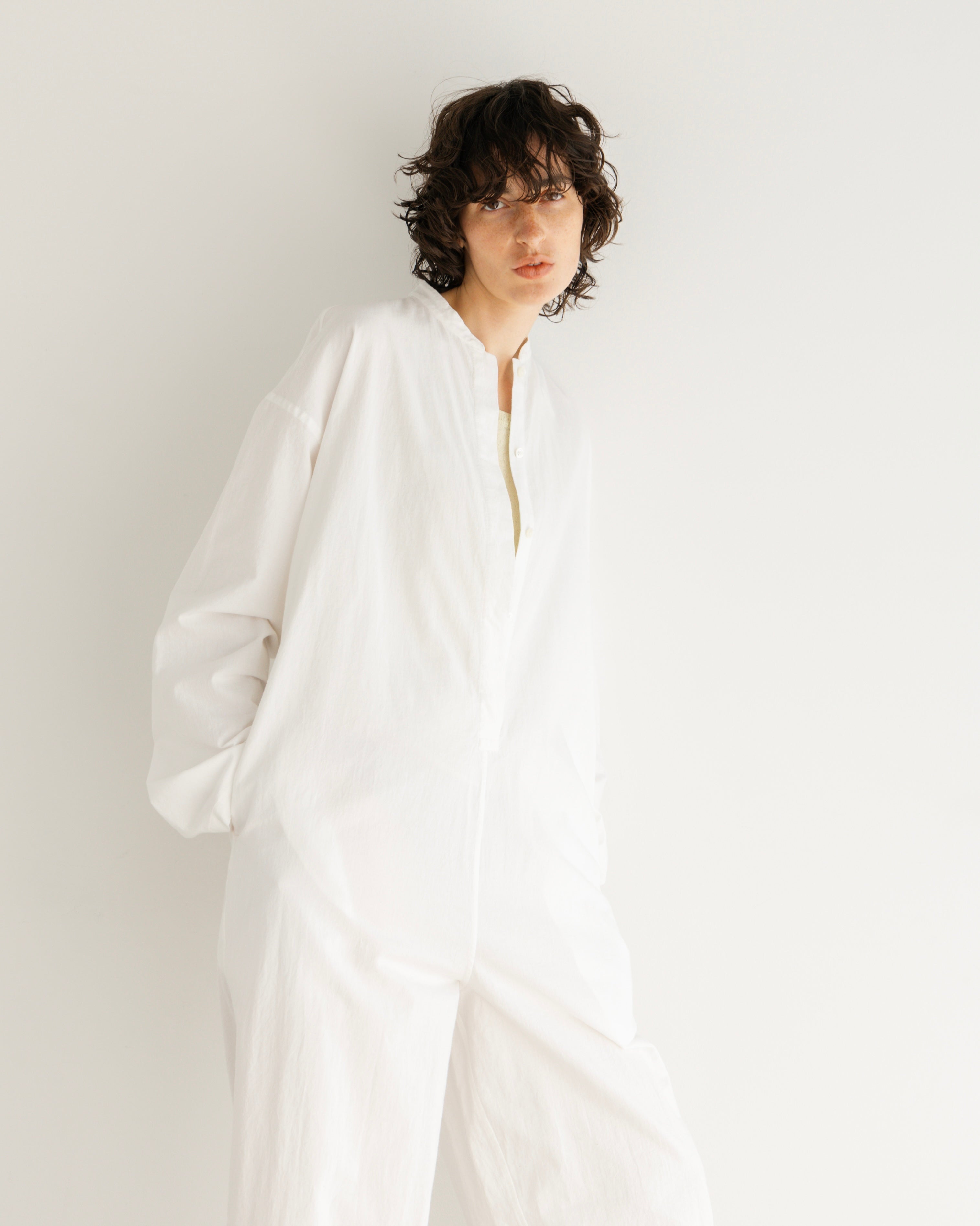 WASHER COTTON JUMP SUIT(ウォッシャーコットンジャンプスーツ)|BIYOMA(ビヨーマ)OFFICIAL ONLINE STORE