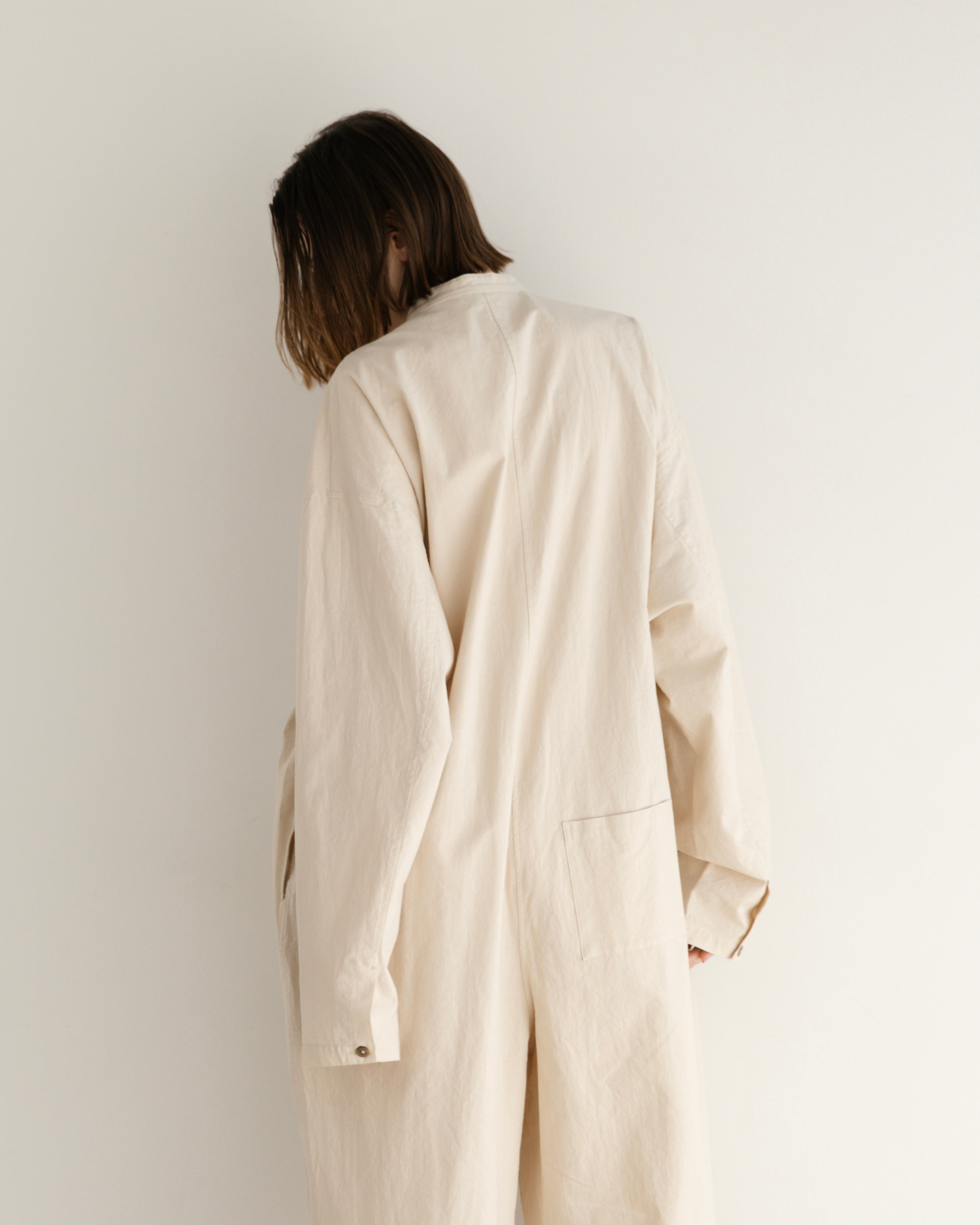 WASHER COTTON JUMP SUIT(ウォッシャーコットンジャンプスーツ)|BIYOMA(ビヨーマ)OFFICIAL ONLINE STORE