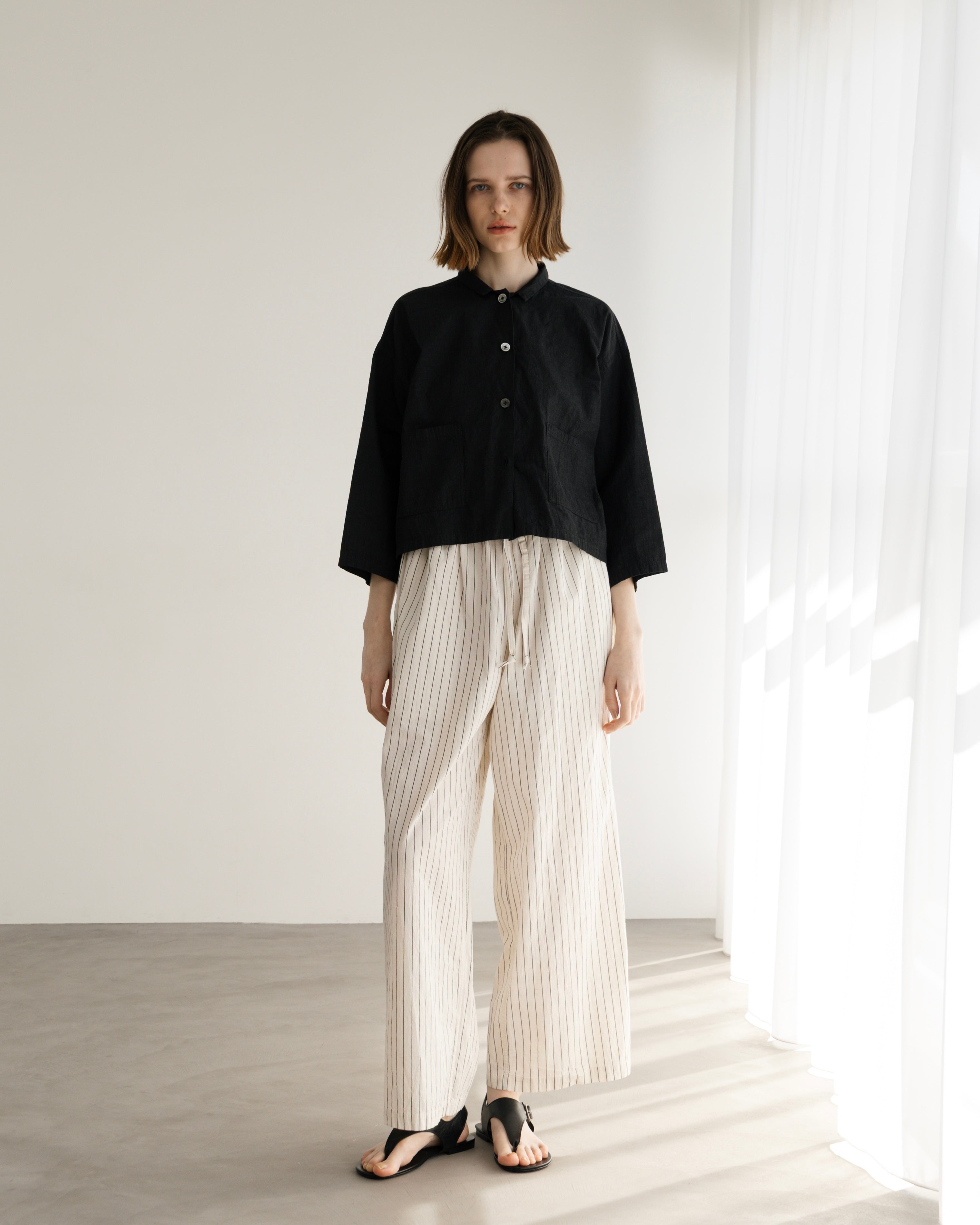 COTTON LINEN W POCKET SHIRT(コットンリネンダブルポケットシャツ)|BIYOMA(ビヨーマ)OFFICIAL ONLINE STORE