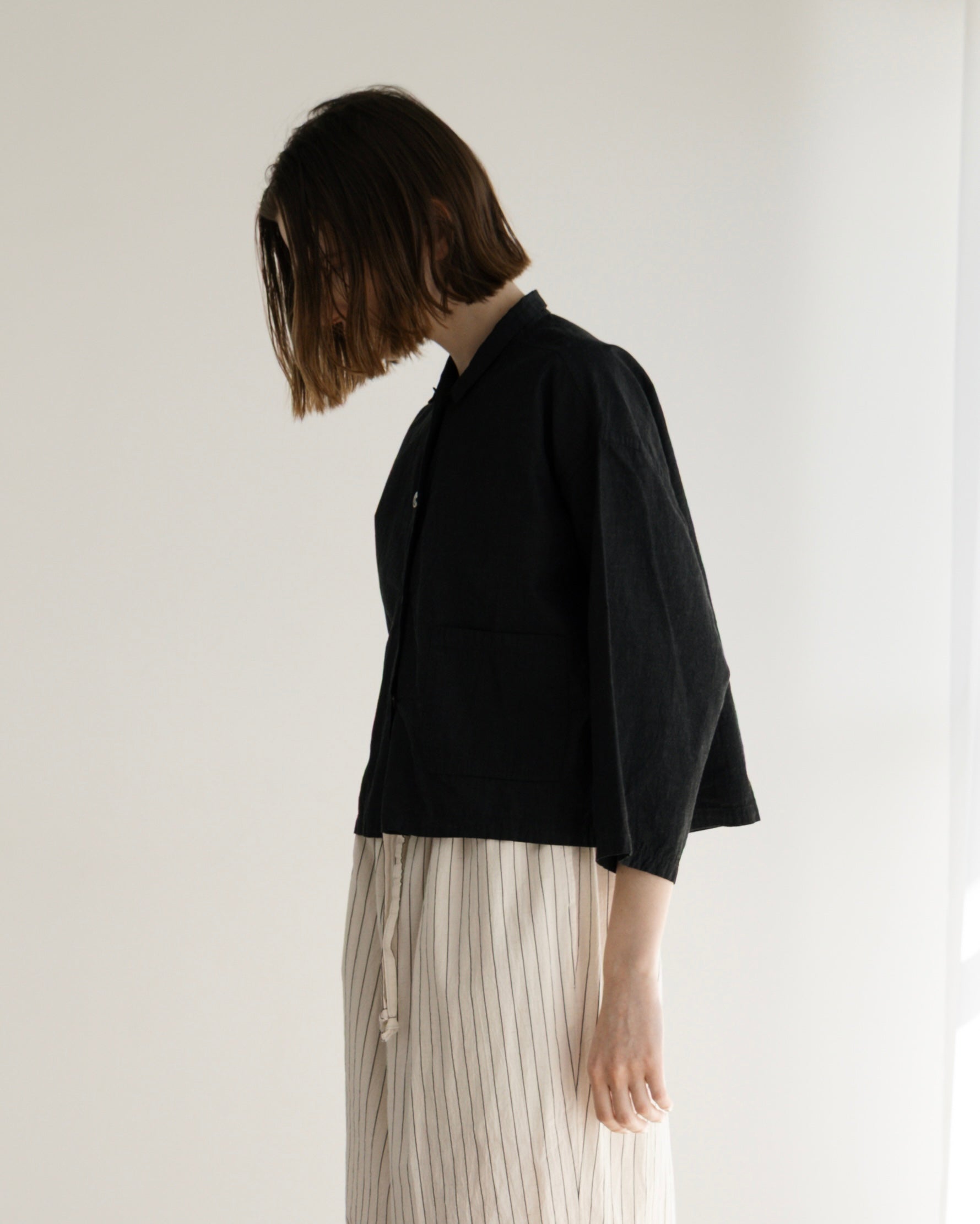 COTTON LINEN W POCKET SHIRT(コットンリネンダブルポケットシャツ)|BIYOMA(ビヨーマ)OFFICIAL ONLINE STORE