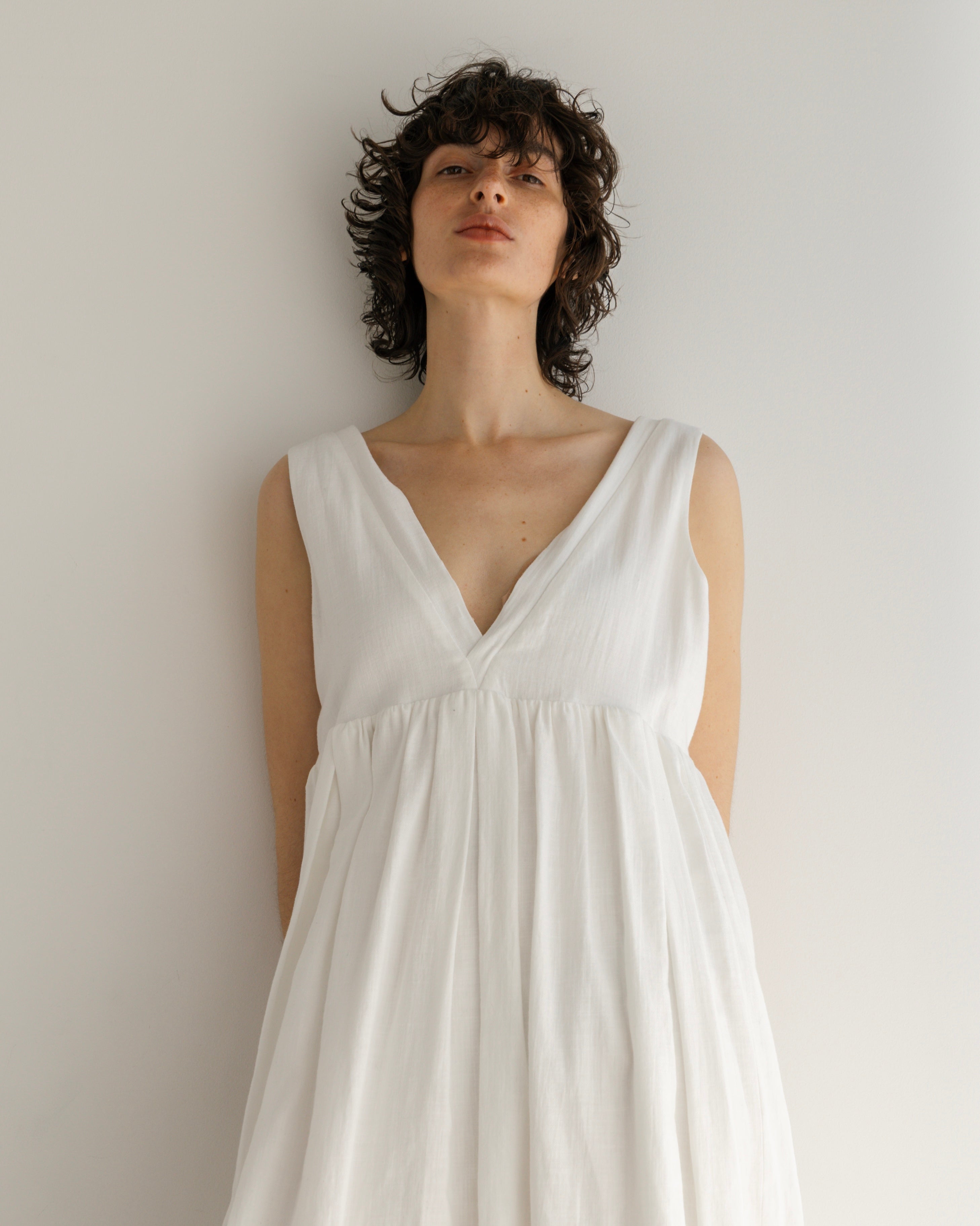 COTTON GATHERED DRESS(コットンギャザードドレス)|BIYOMA(ビヨーマ)OFFICIAL ONLINE STORE