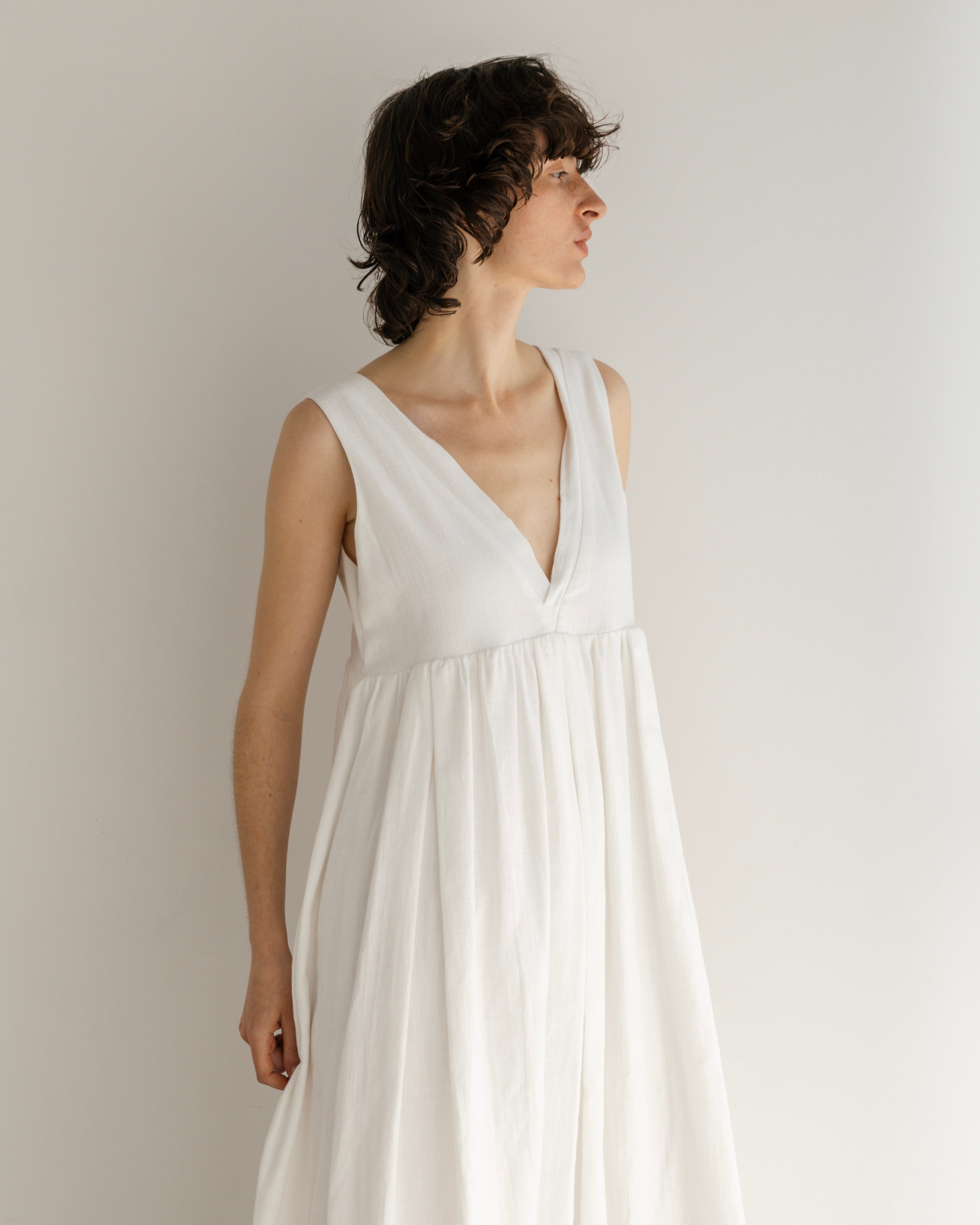 COTTON GATHERED DRESS(コットンギャザードドレス)|BIYOMA(ビヨーマ)OFFICIAL ONLINE STORE