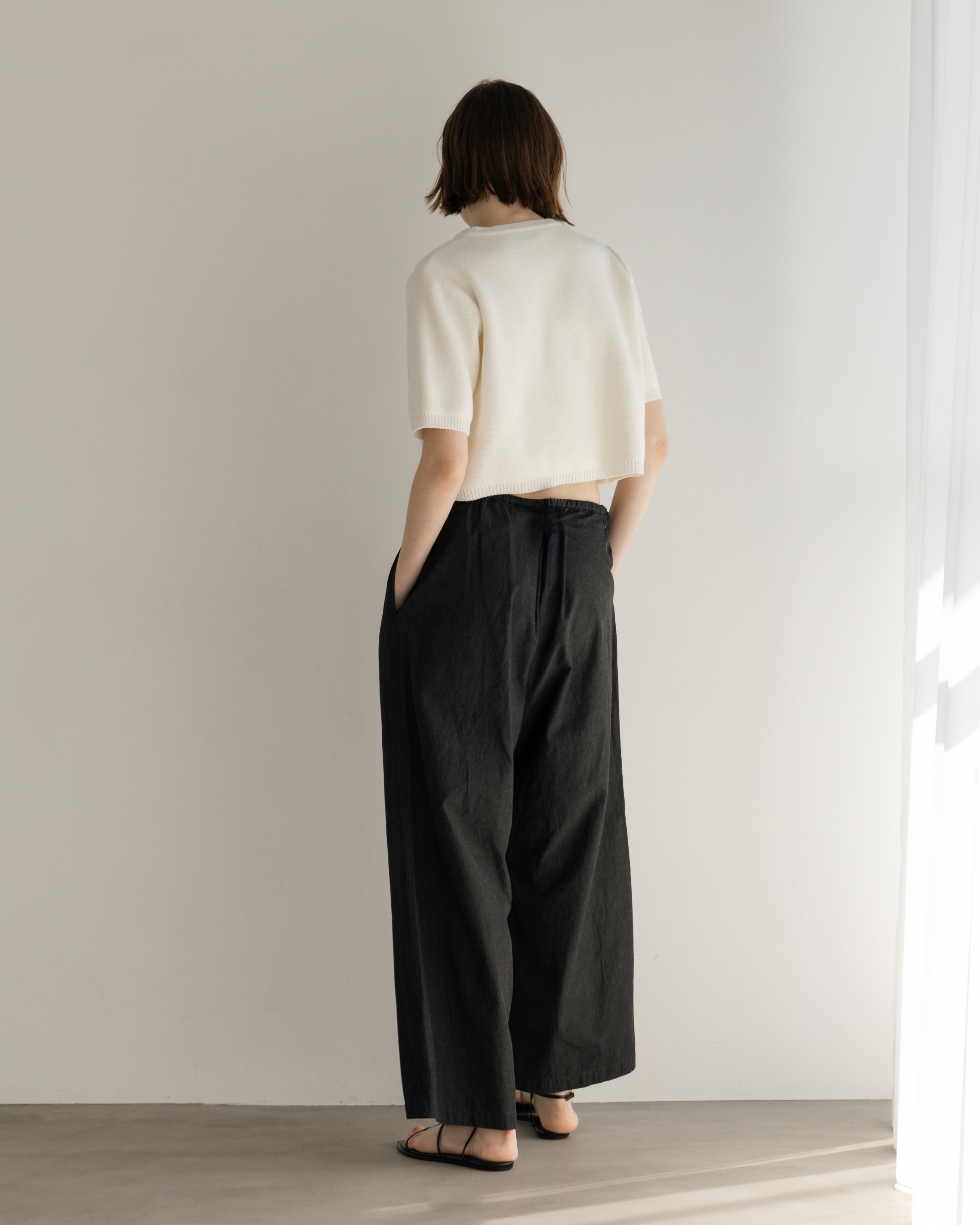 COTTON LINEN PAJAMA PANTS(コットンリネンパジャマパンツ)|BIYOMA(ビヨーマ)OFFICIAL ONLINE STORE