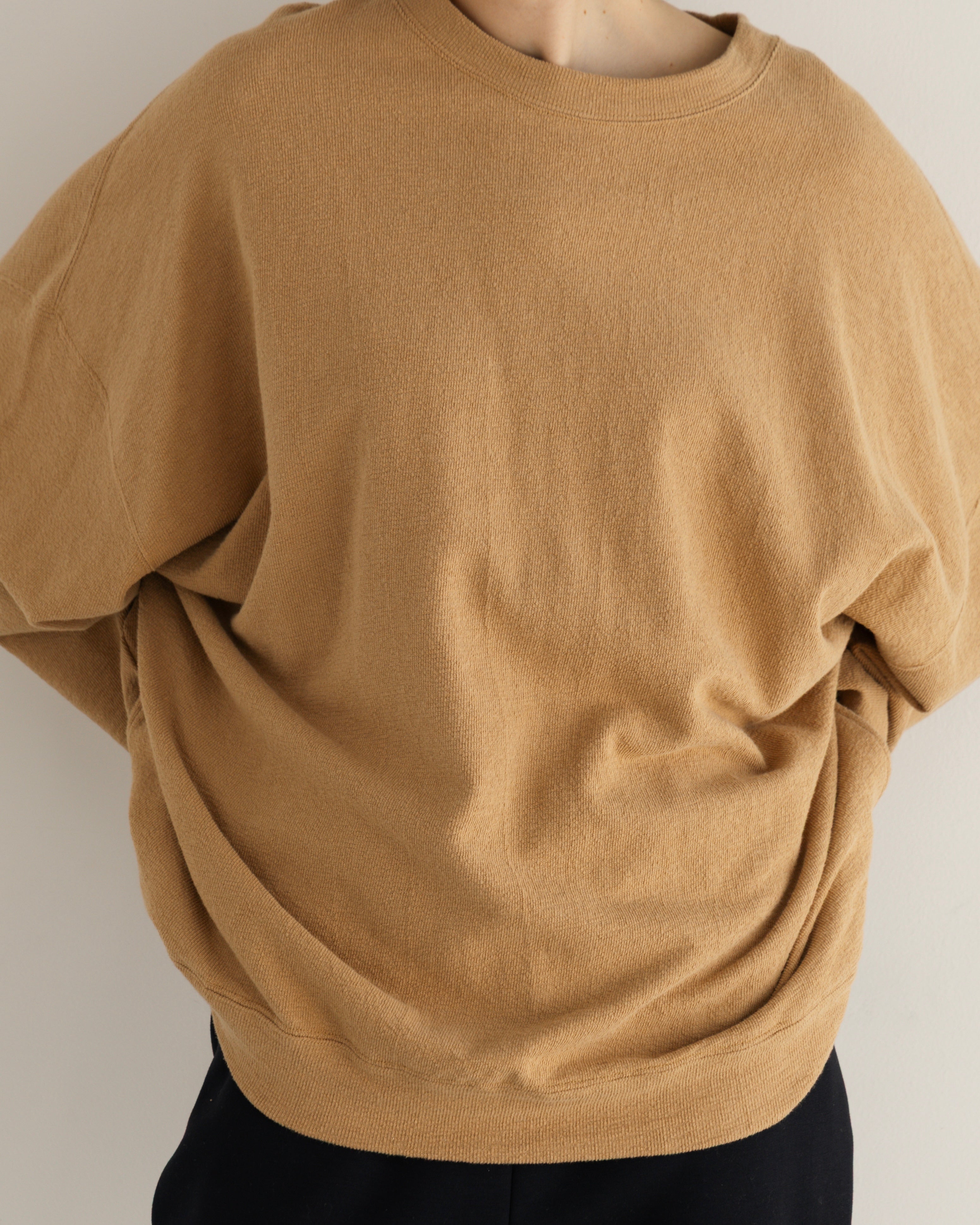 COTTON LINEN RIB LOOSE SILHOUETTE PULLOVER(コットンリネンリブルーズシルエットプルオーバー)|BIYOMA(ビヨーマ)OFFICIAL ONLINE STORE