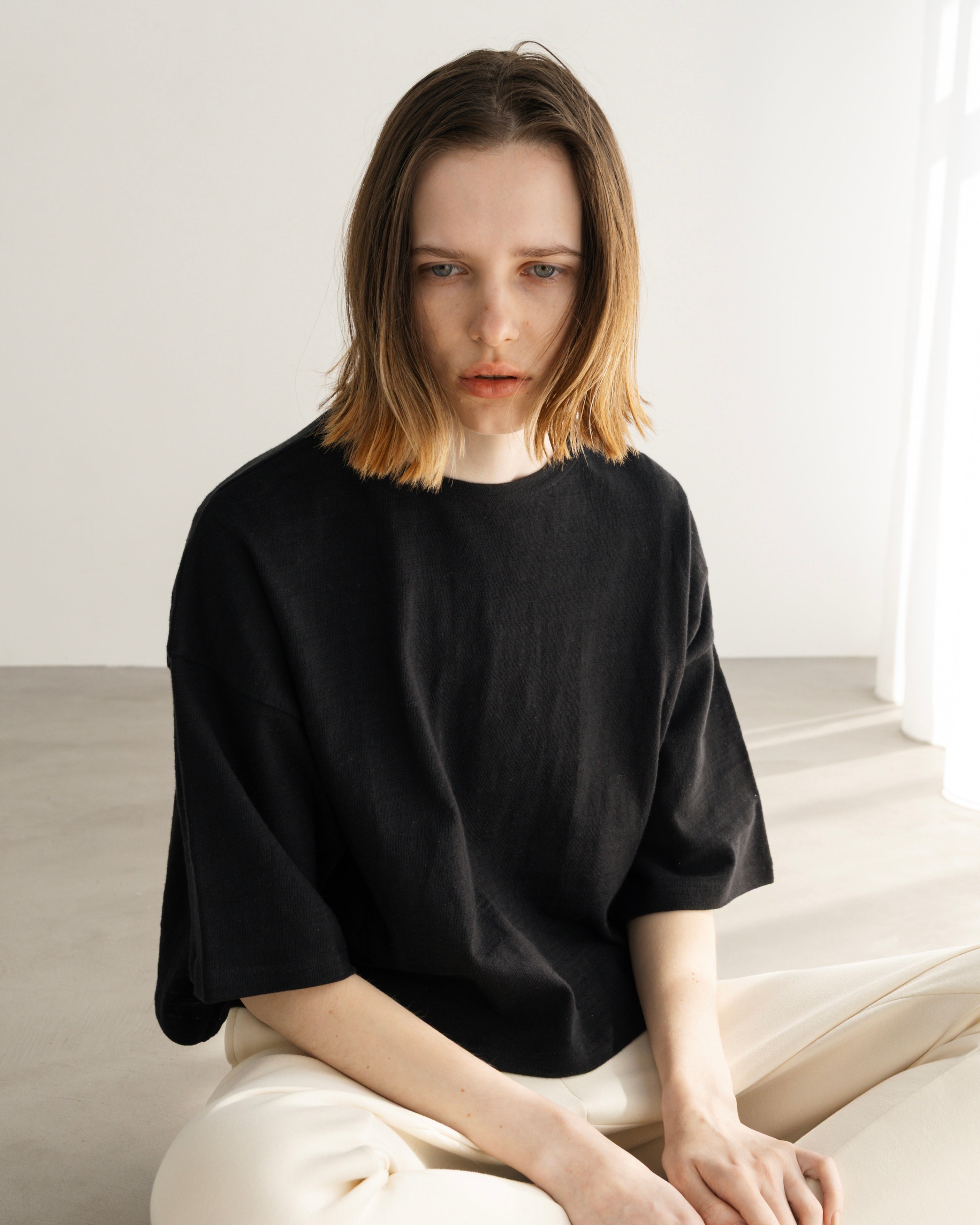 COTTON JERSEY SHORT SLEEVE PULLOVER(コットンジャージショートスリーブプルオーバー)|BIYOMA(ビヨーマ)OFFICIAL ONLINE STORE