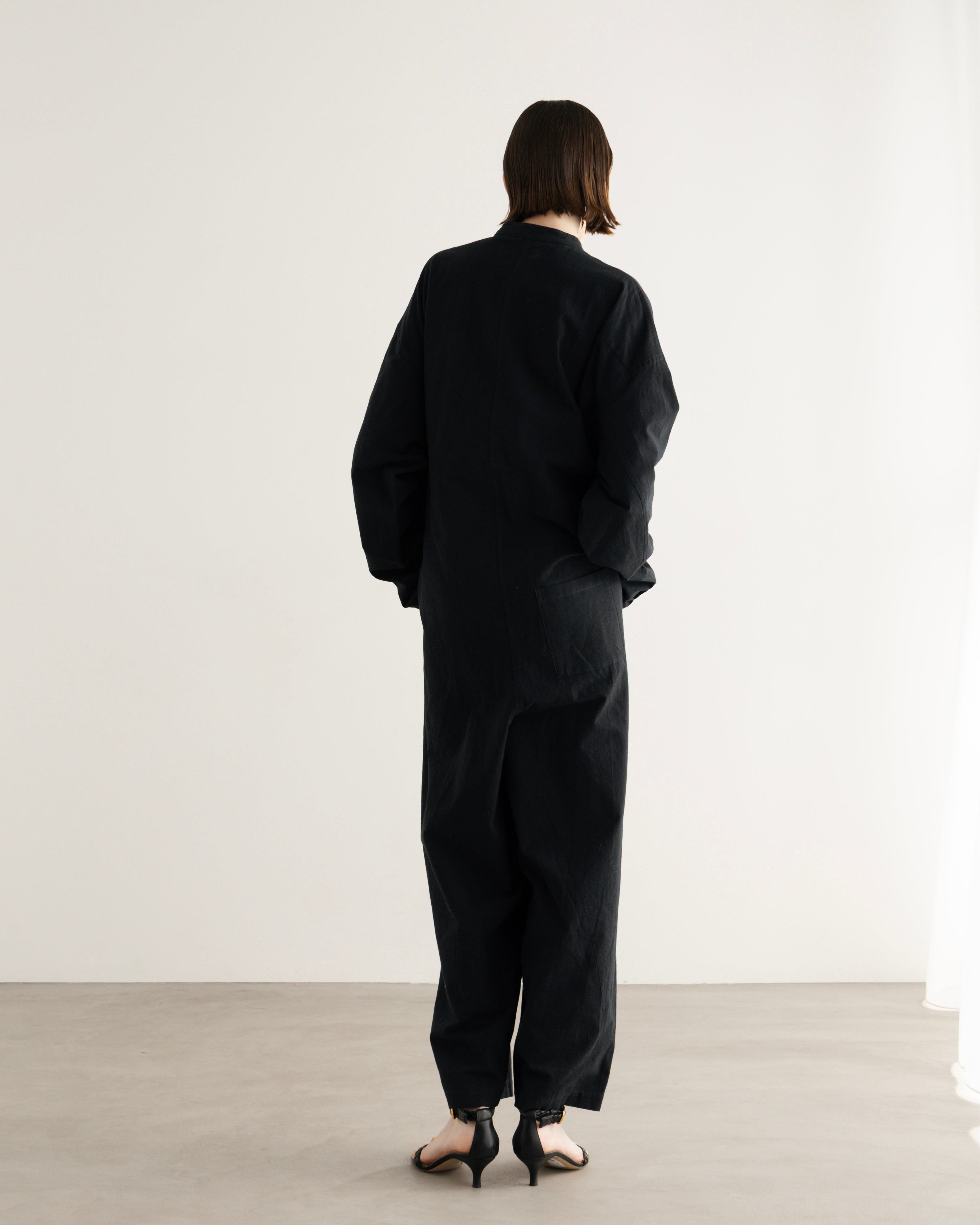 WASHER COTTON JUMP SUIT(ウォッシャーコットンジャンプスーツ)|BIYOMA(ビヨーマ)OFFICIAL ONLINE STORE