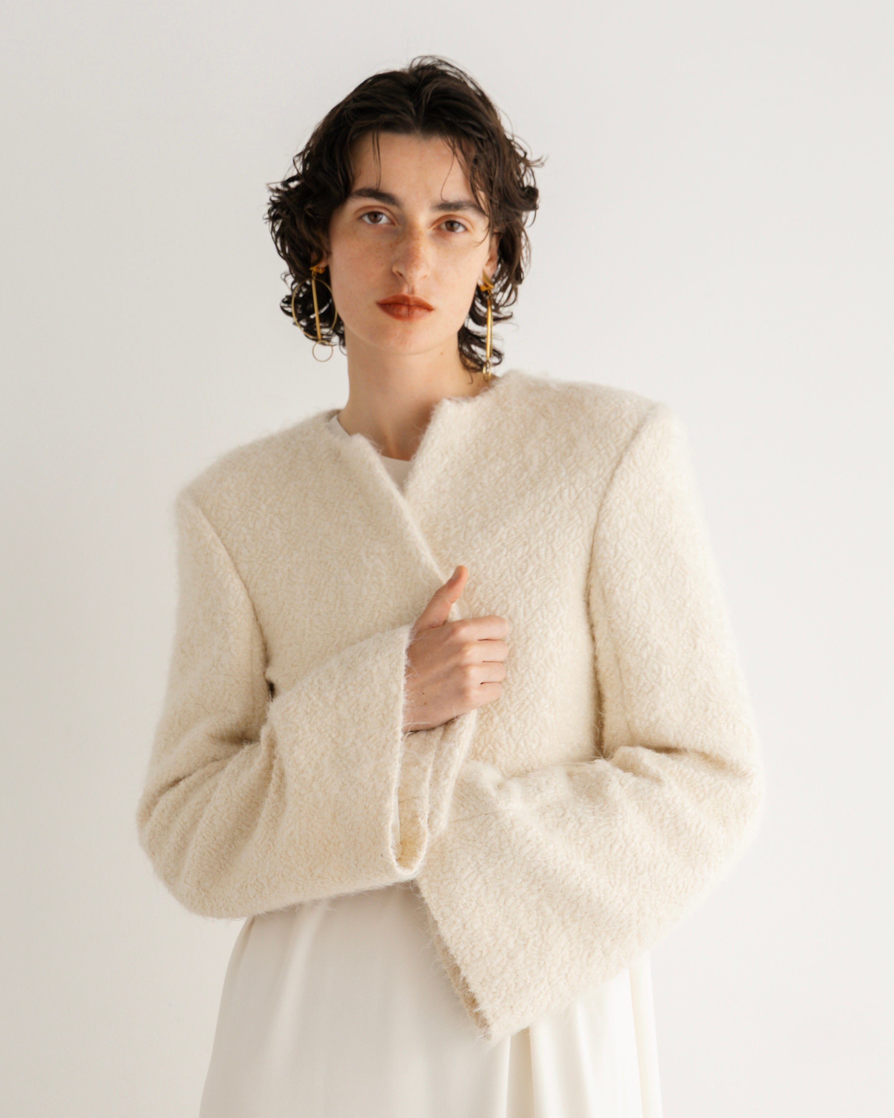 NO COLLAR BLOUSON(ノーカラーブルゾン)|BIYOMA(ビヨーマ)OFFICIAL ONLINE STORE