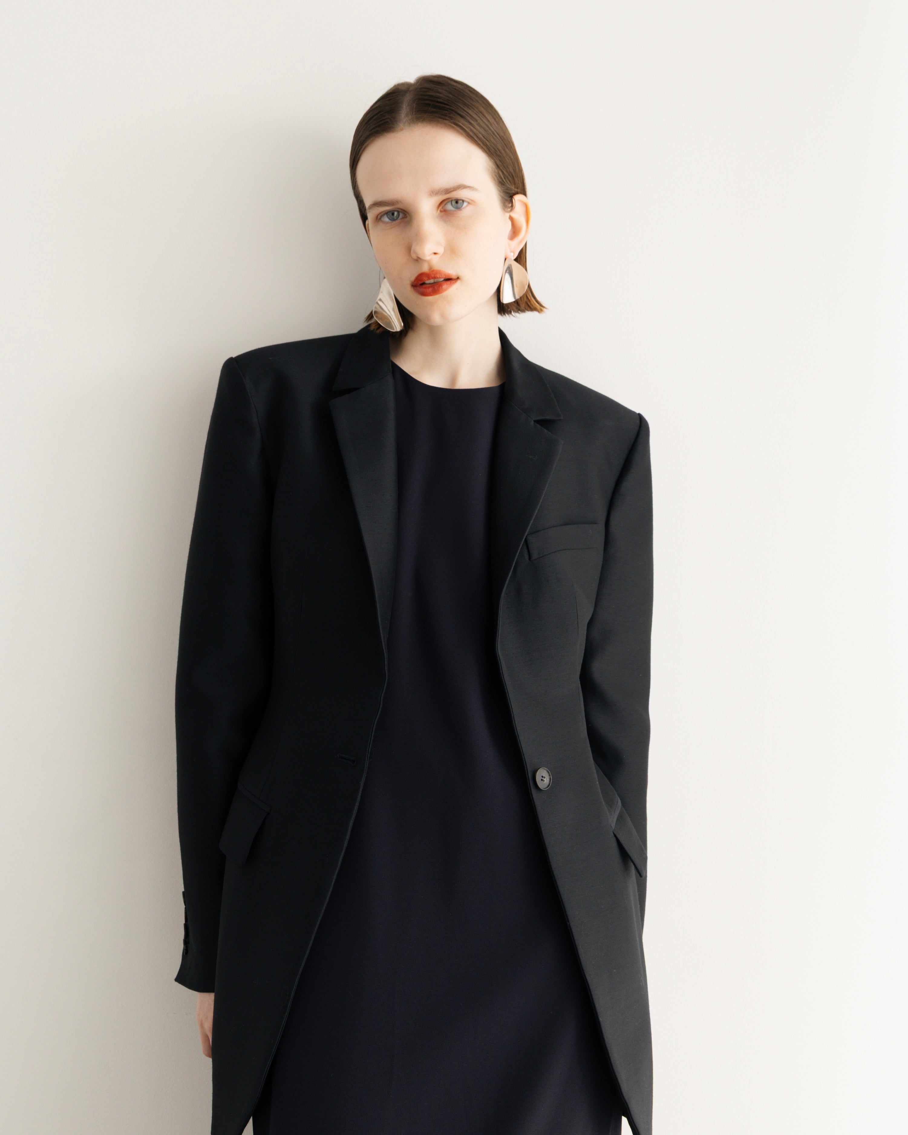 TRI-ACETATE POLYESTER BACK SATIN DRESS (トリアセテートポリエステルバックサテンドレス)|BIYOMA(ビヨーマ)OFFICIAL ONLINE STORE