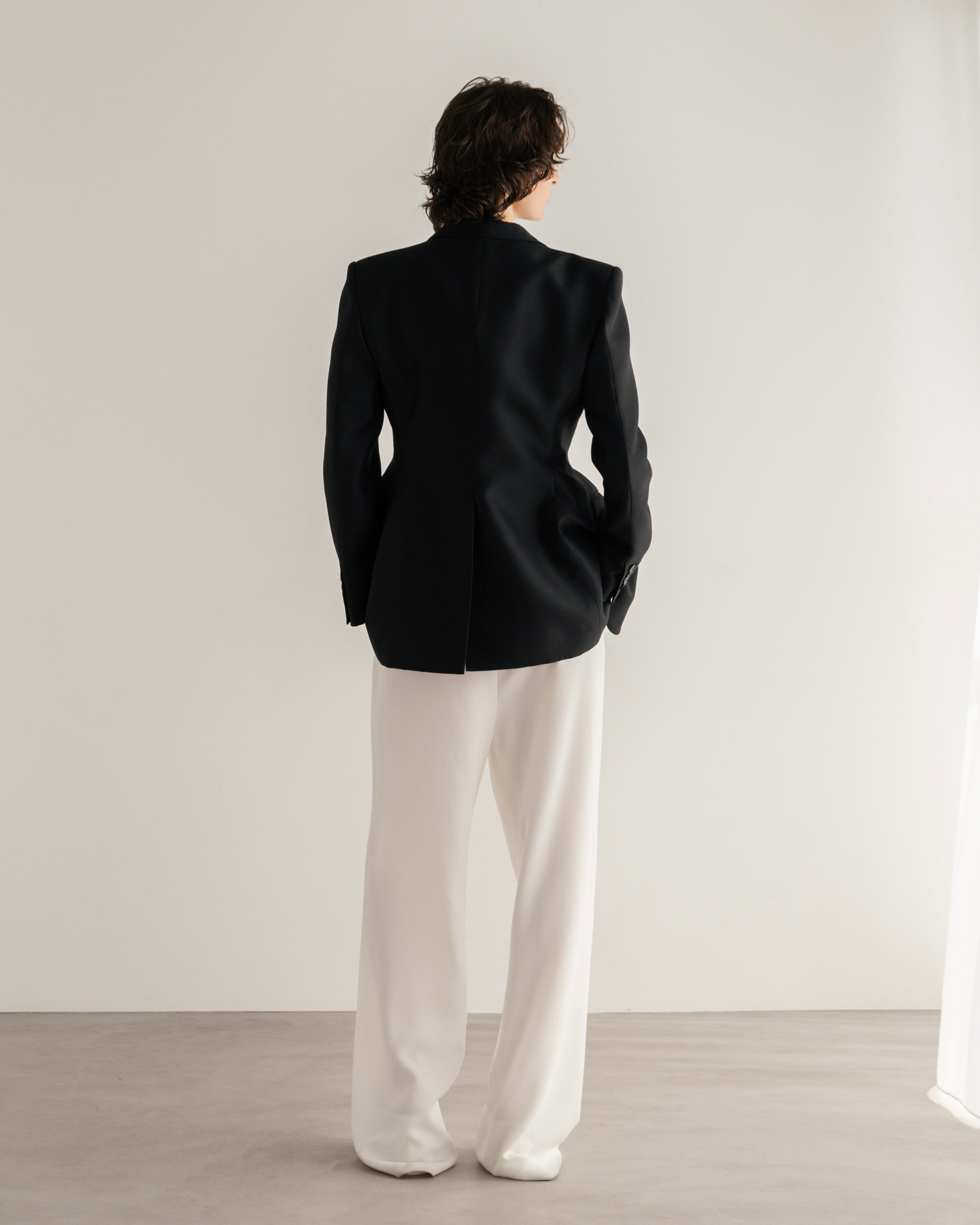 WOOL SILK TAILORED JACKET(ウールシルクテイラードジャケット)|BIYOMA(ビヨーマ)OFFICIAL ONLINE STORE