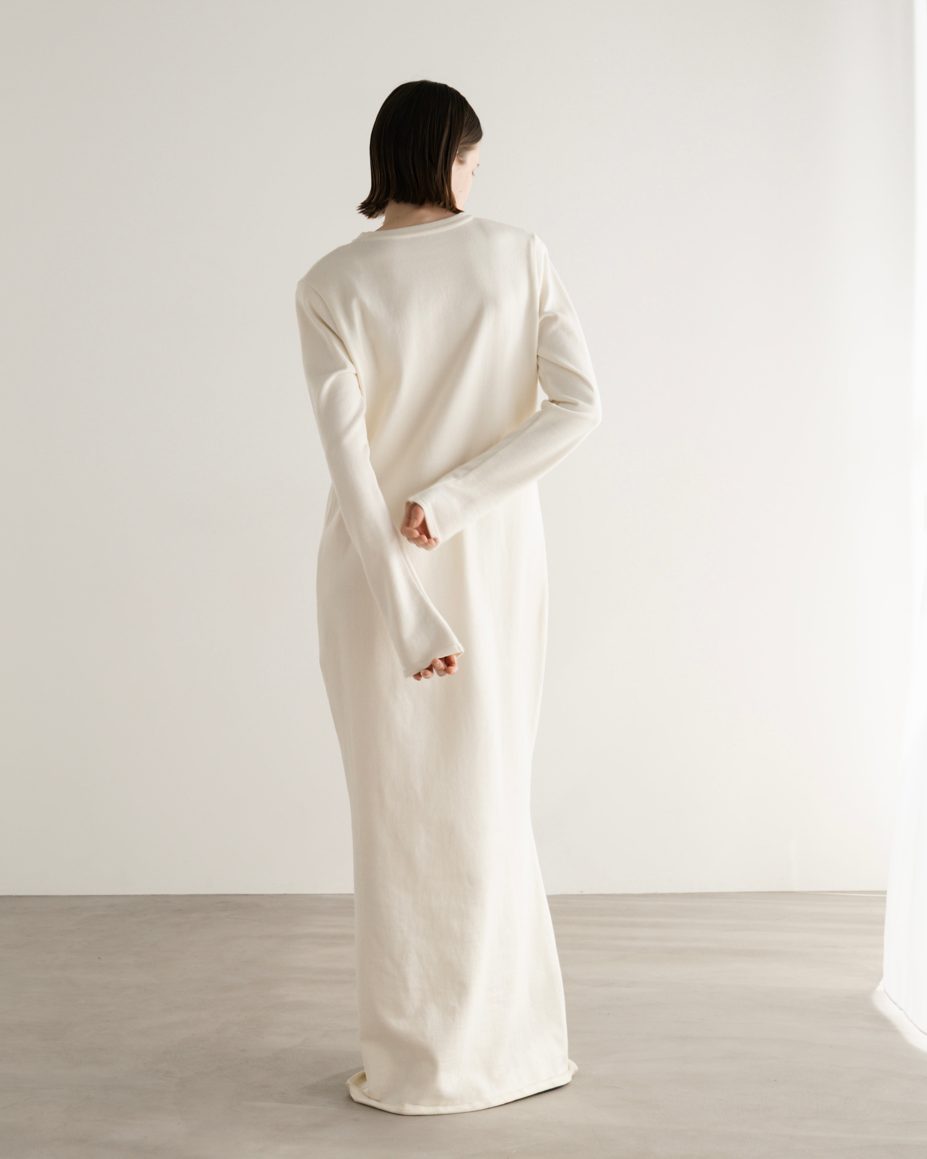 COTTON SILK KNIT DRESS(コットンシルクニットドレス)|BIYOMA(ビヨーマ)OFFICIAL ONLINE STORE