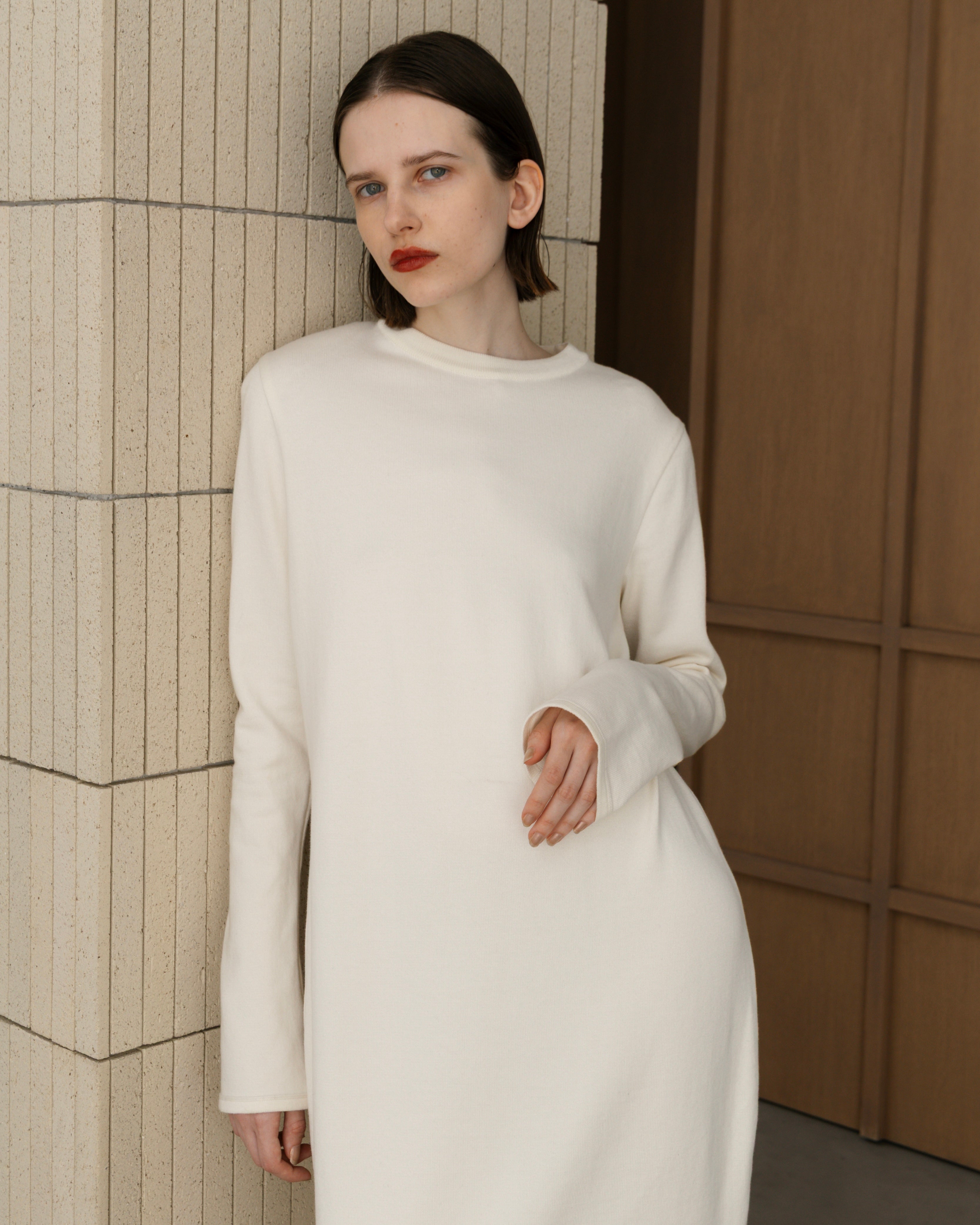 COTTON SILK KNIT DRESS(コットンシルクニットドレス)|BIYOMA(ビヨーマ)OFFICIAL ONLINE STORE