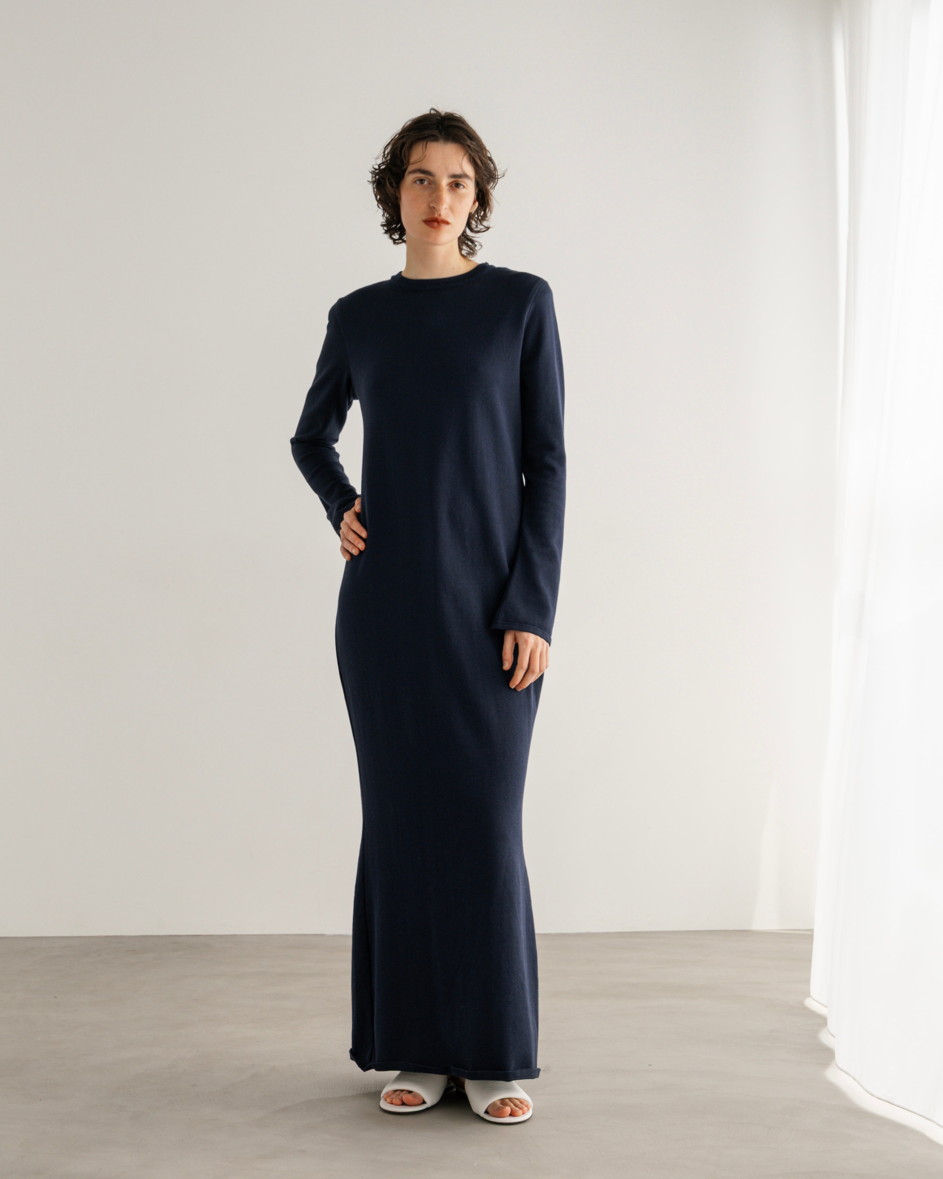 COTTON SILK KNIT DRESS(コットンシルクニットドレス)|BIYOMA(ビヨーマ)OFFICIAL ONLINE STORE