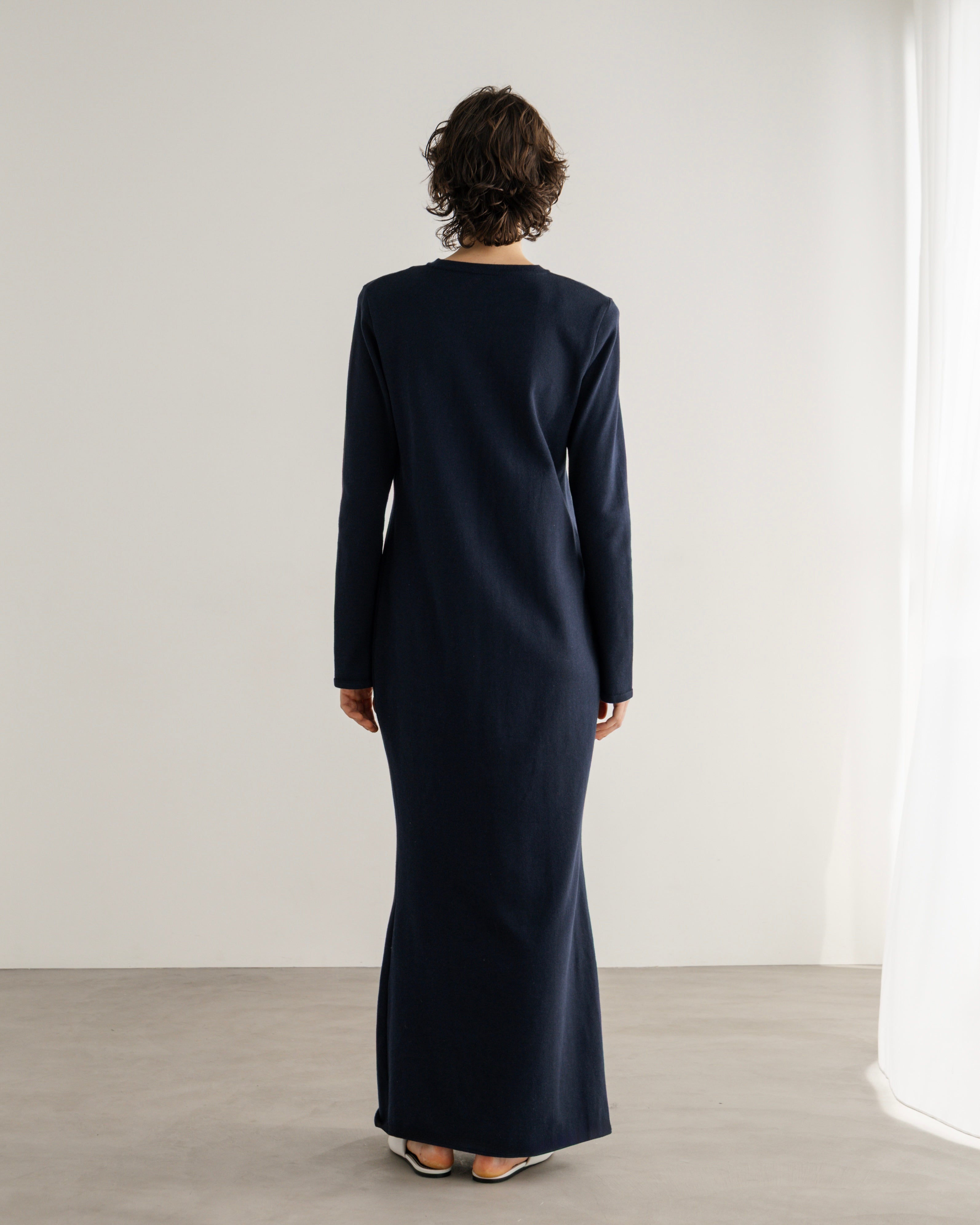 COTTON SILK KNIT DRESS(コットンシルクニットドレス)|BIYOMA(ビヨーマ)OFFICIAL ONLINE STORE