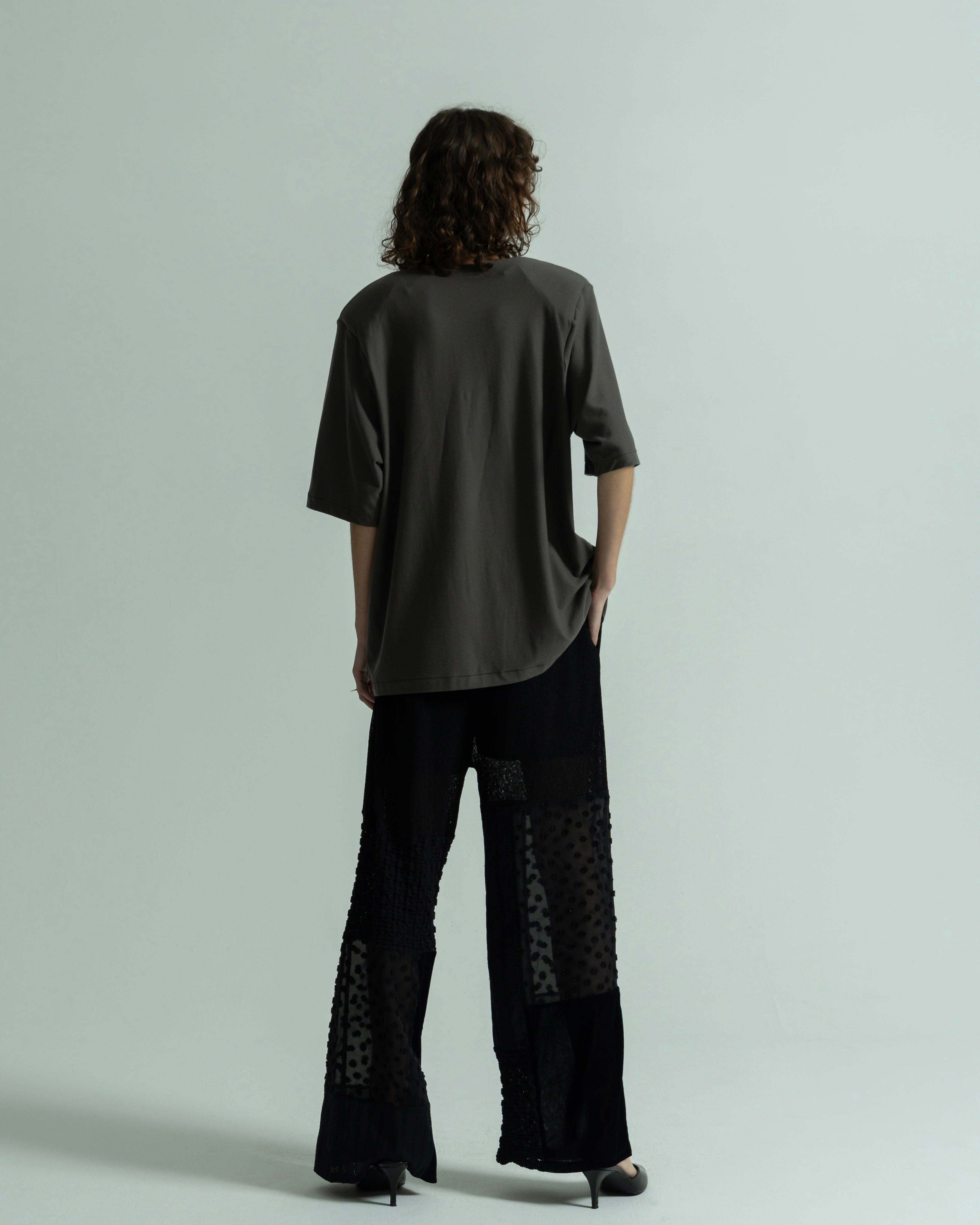CASHMERE SILK SHORT SLEEVE PULLOVER(カシミヤシルクショートスリーブプルオーバー)|BIYOMA(ビヨーマ)OFFICIAL ONLINE STORE