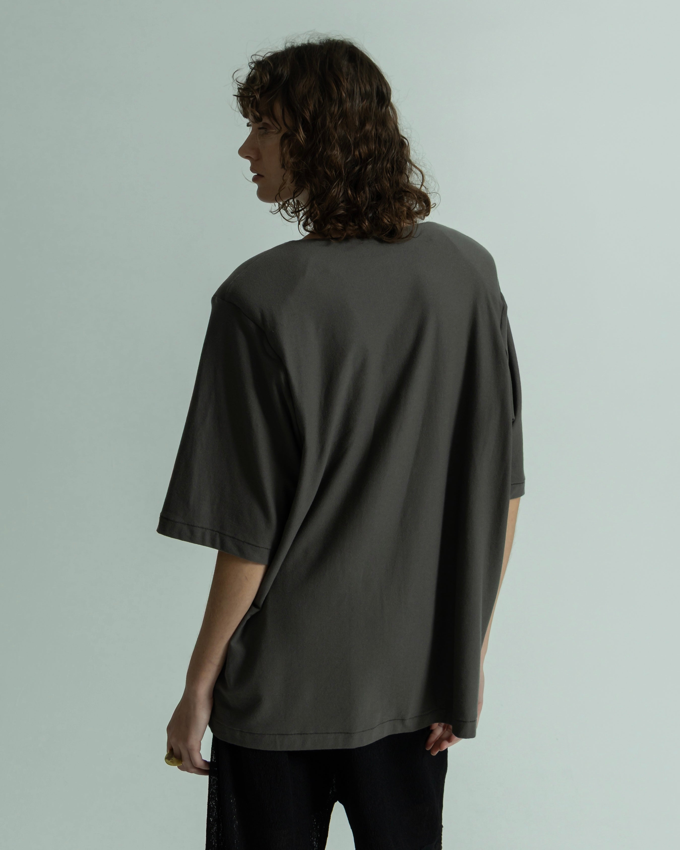 CASHMERE SILK SHORT SLEEVE PULLOVER(カシミヤシルクショートスリーブプルオーバー)|BIYOMA(ビヨーマ)OFFICIAL ONLINE STORE
