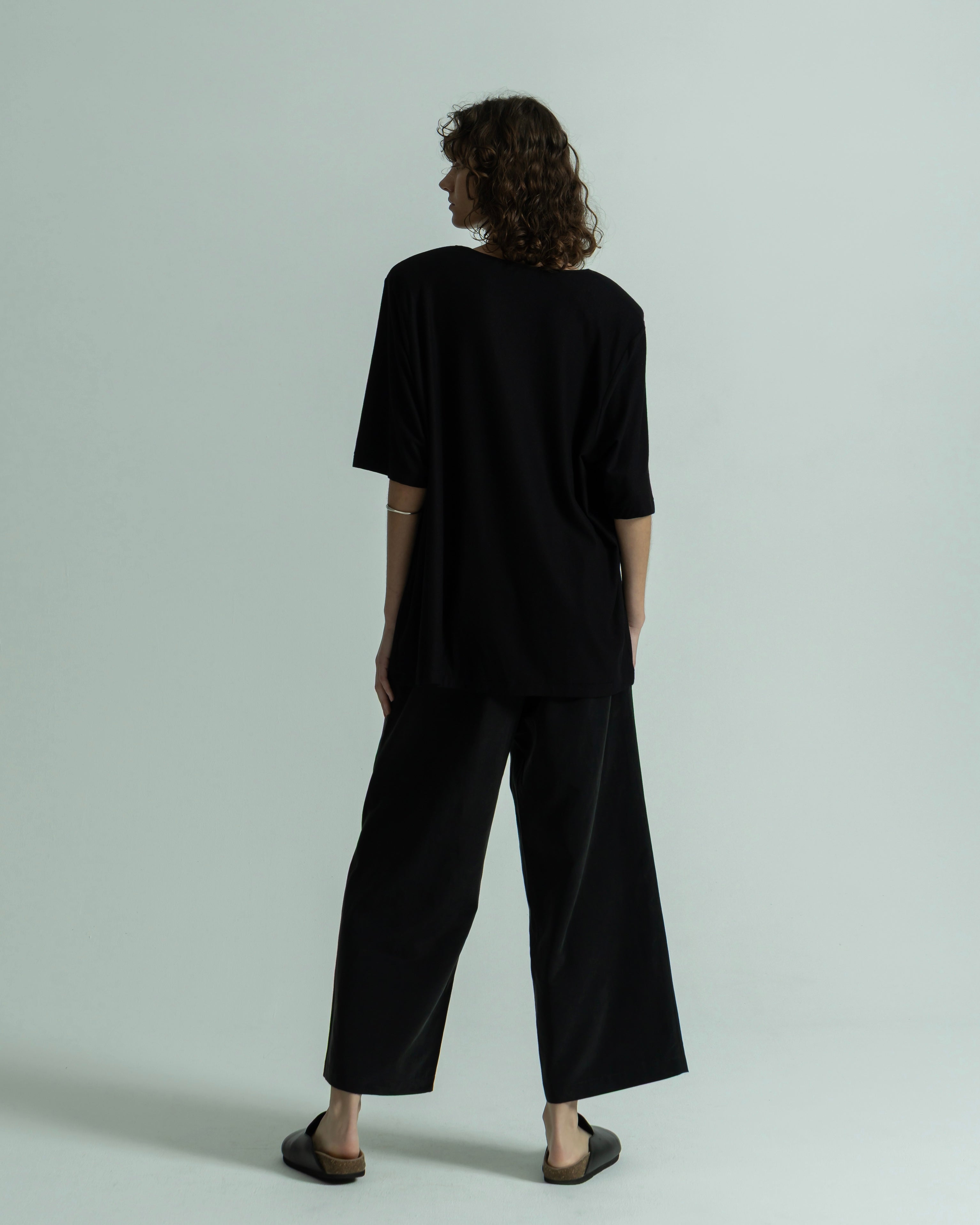 CASHMERE SILK SHORT SLEEVE PULLOVER(カシミヤシルクショートスリーブプルオーバー)|BIYOMA(ビヨーマ)OFFICIAL ONLINE STORE