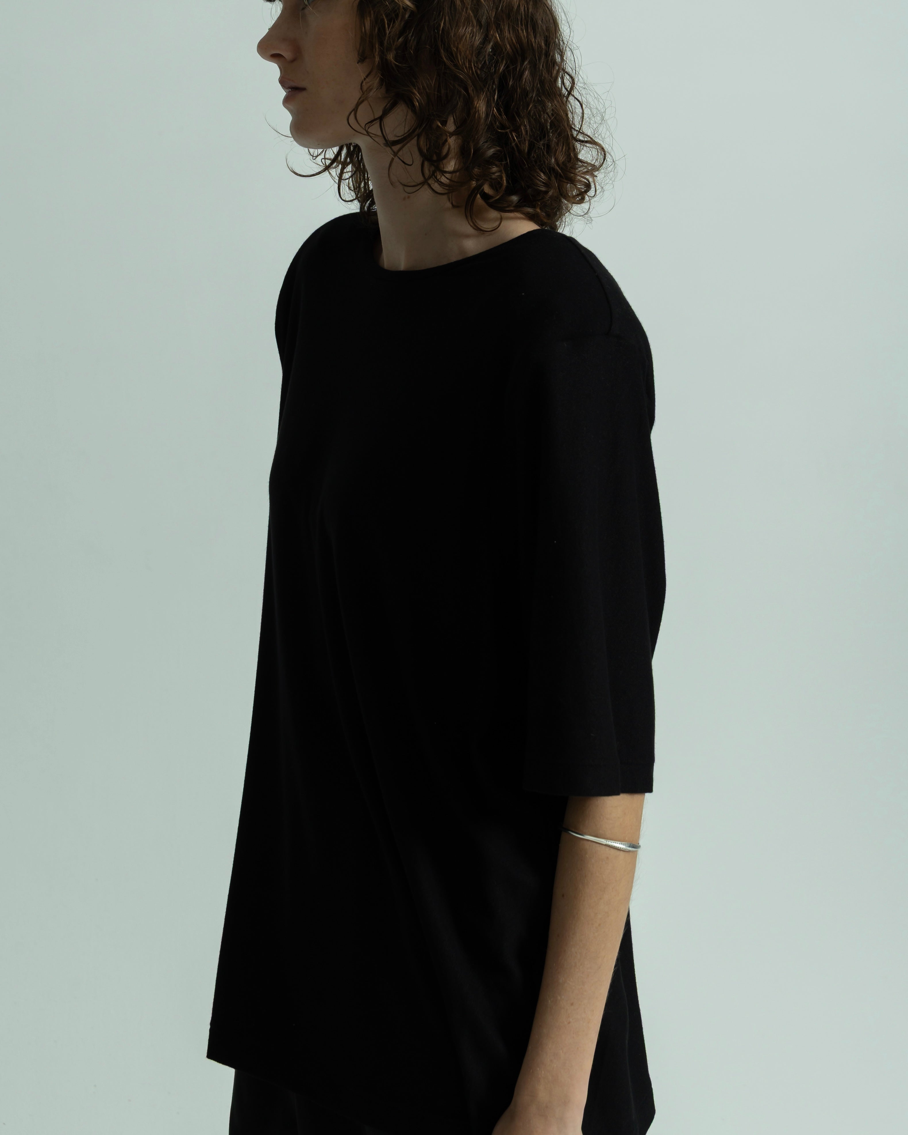 CASHMERE SILK SHORT SLEEVE PULLOVER(カシミヤシルクショートスリーブプルオーバー)|BIYOMA(ビヨーマ)OFFICIAL ONLINE STORE