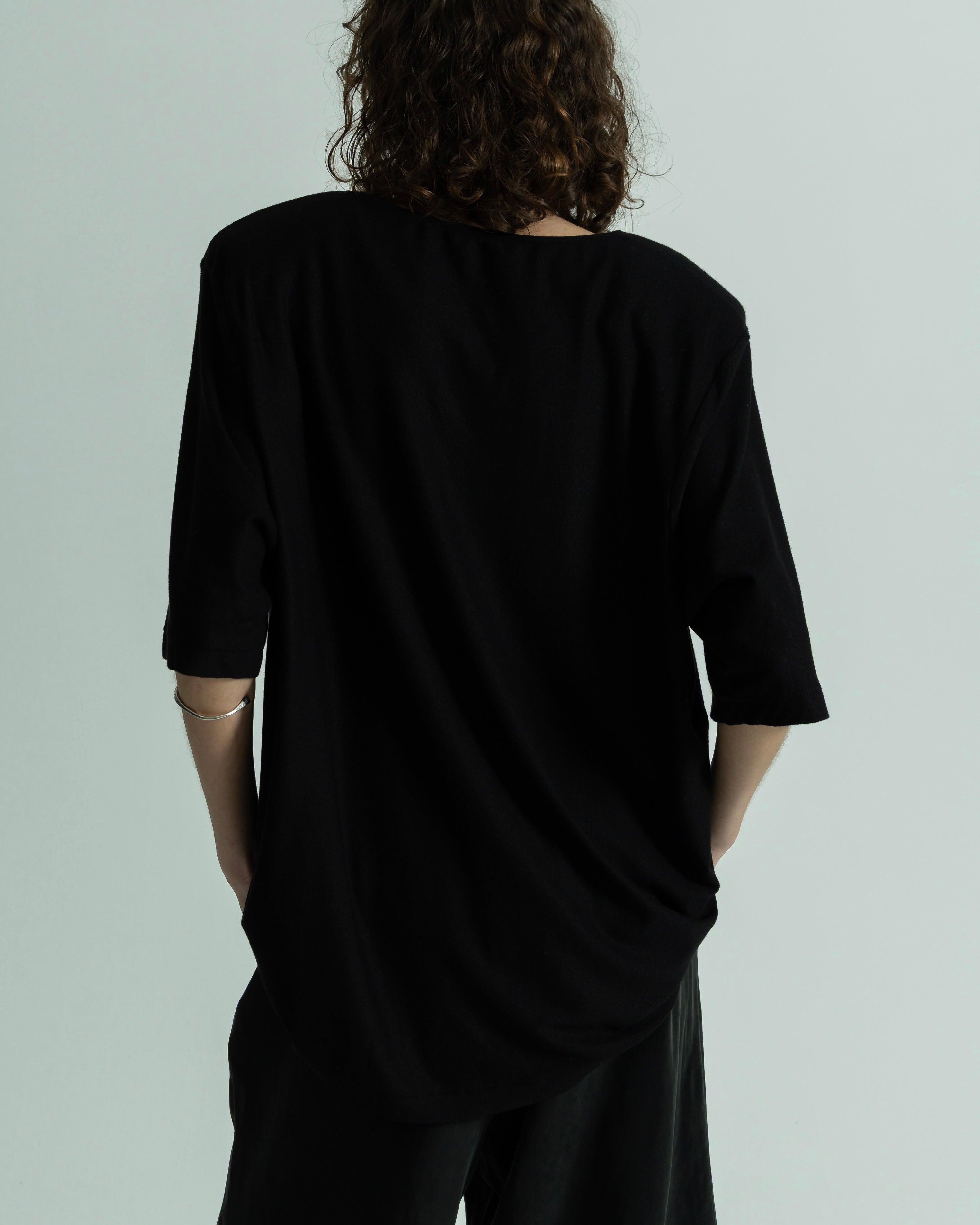 CASHMERE SILK SHORT SLEEVE PULLOVER(カシミヤシルクショートスリーブプルオーバー)|BIYOMA(ビヨーマ)OFFICIAL ONLINE STORE