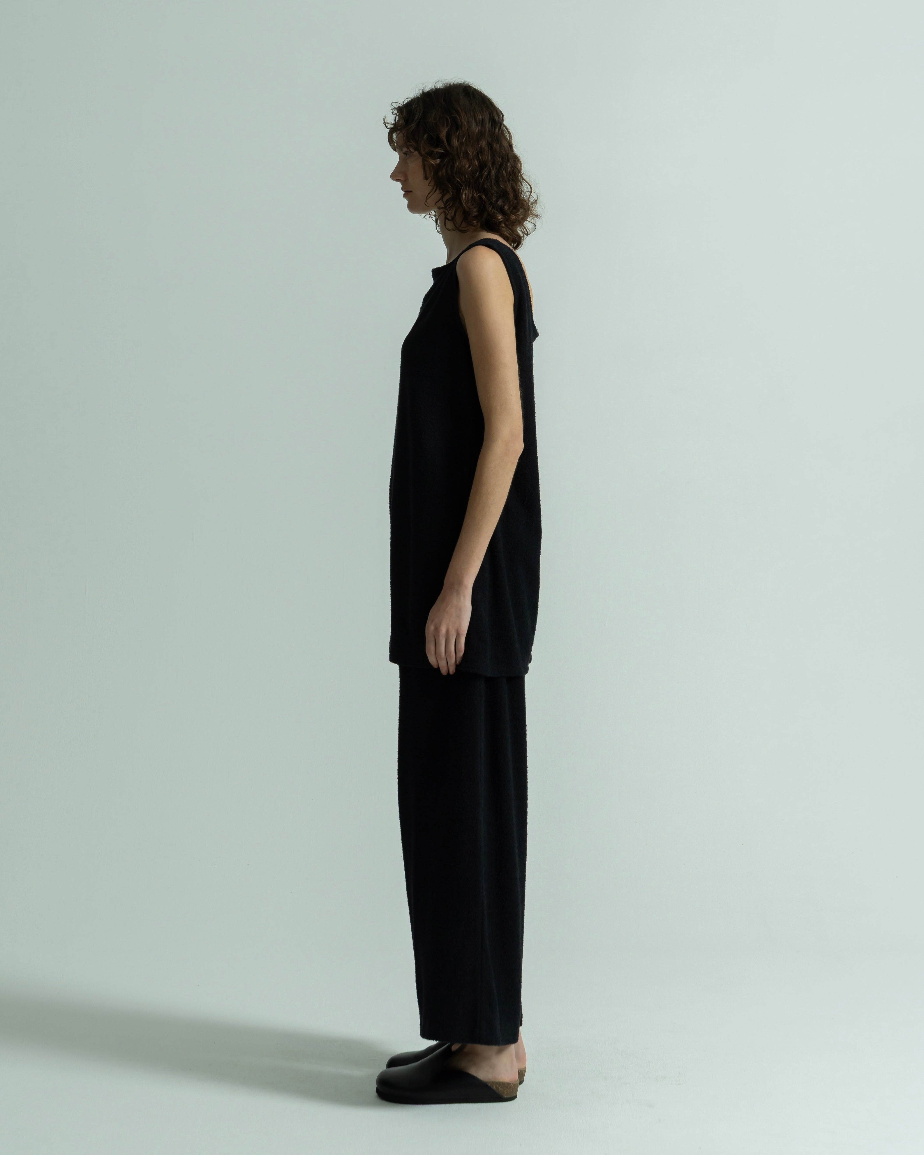LOOP JERSEY NO SLEEVE TOPS(ループジャージーノースリーブドレス)|BIYOMA(ビヨーマ)OFFICIAL ONLINE STORE