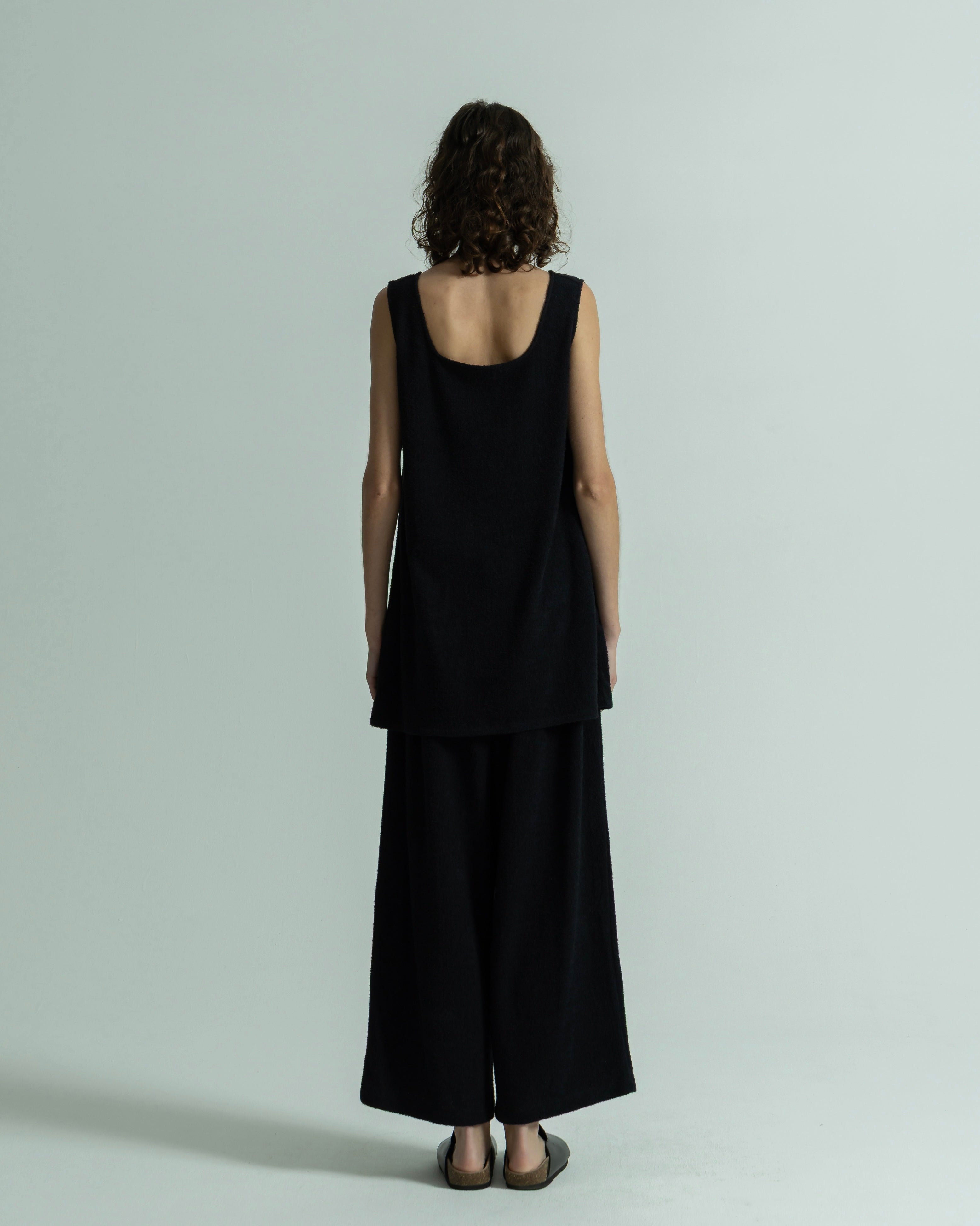 LOOP JERSEY CROPPED WIDE PANTS(ループジャージークロップドワイドパンツ)|BIYOMA(ビヨーマ)OFFICIAL ONLINE STORE