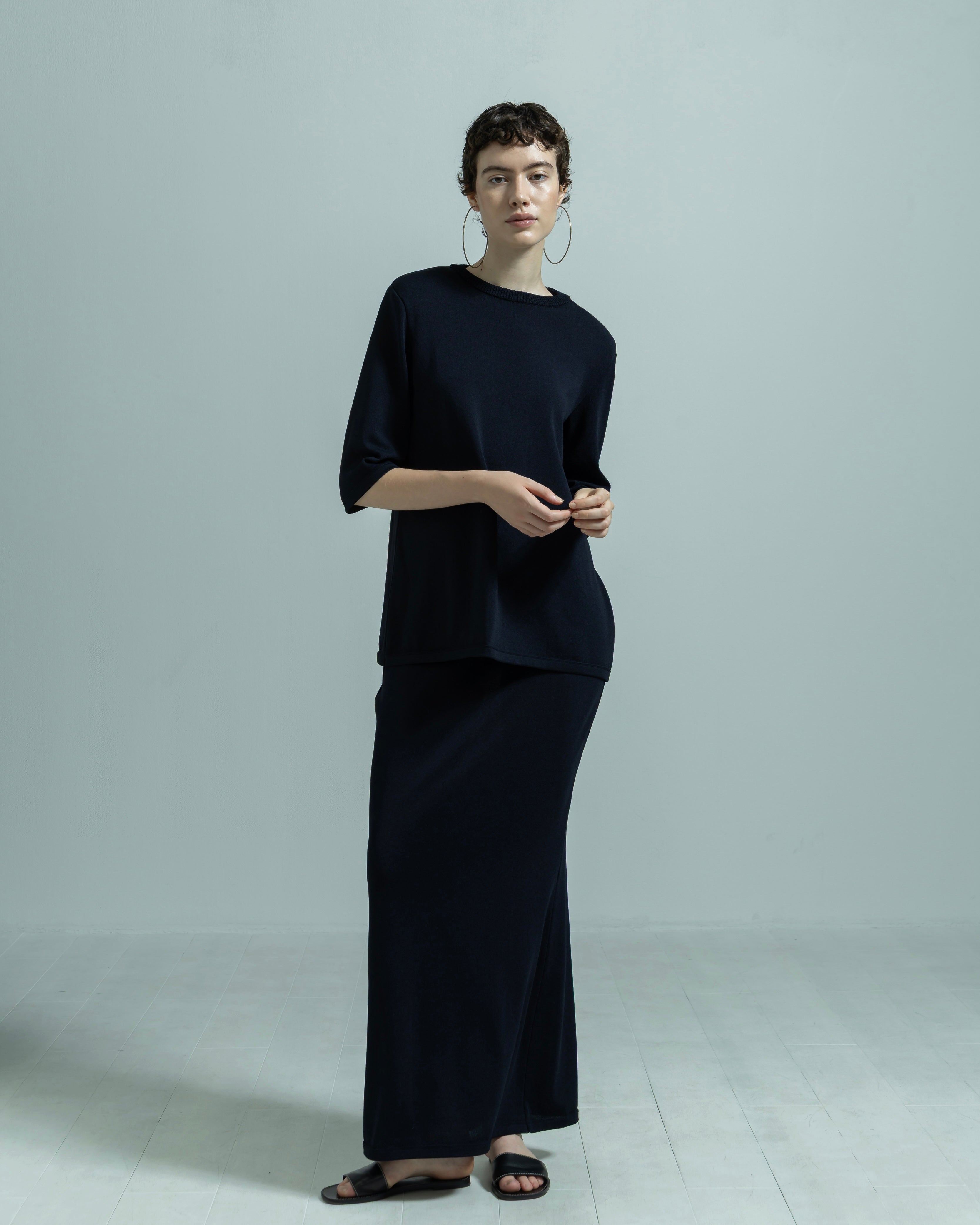 ACETATE NYLON KNIT SKIRT(アセテートナイロンニットスカート)|BIYOMA(ビヨーマ)OFFICIAL ONLINE STORE