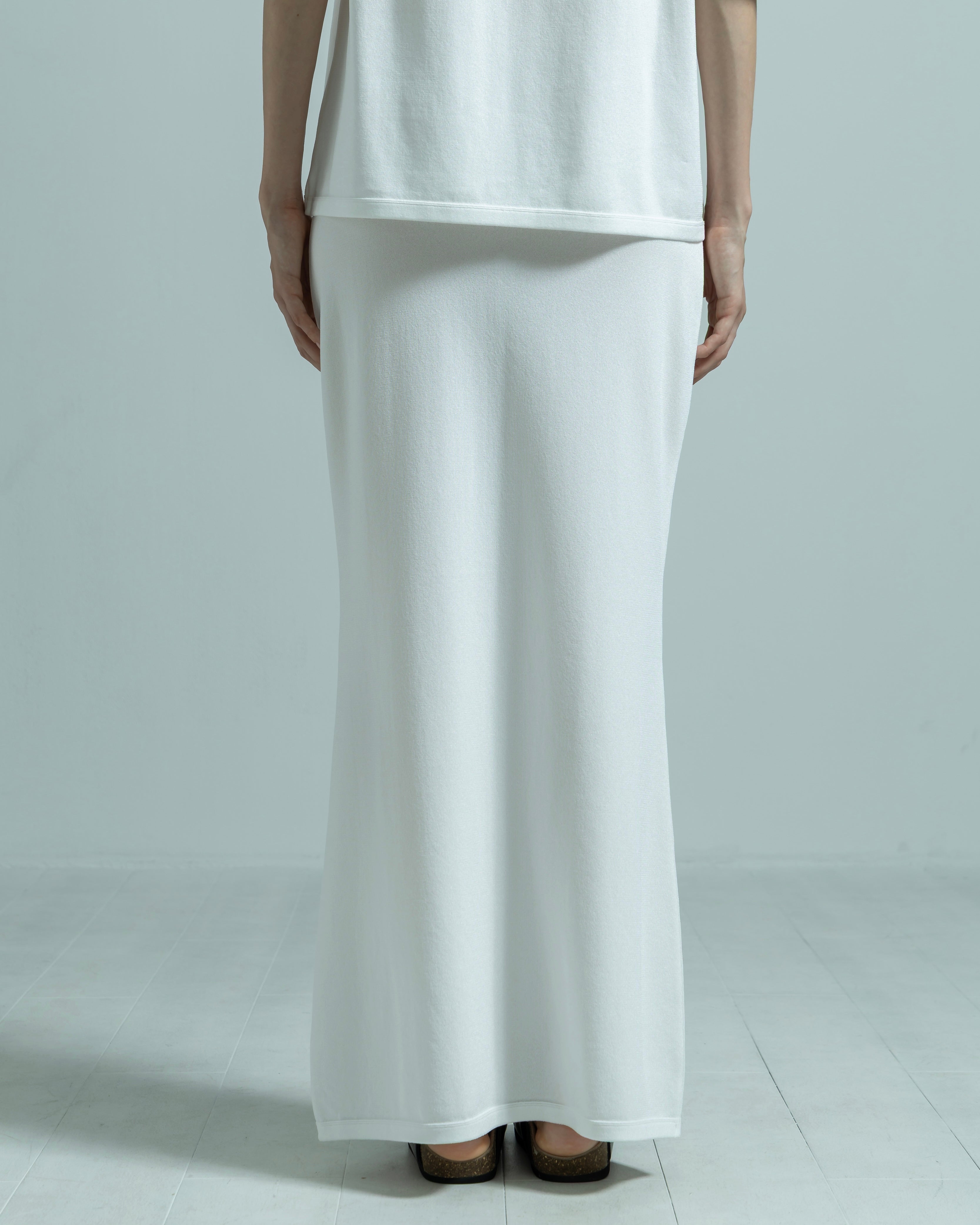 ACETATE NYLON KNIT SKIRT(アセテートナイロンニットスカート)|BIYOMA(ビヨーマ)OFFICIAL ONLINE STORE