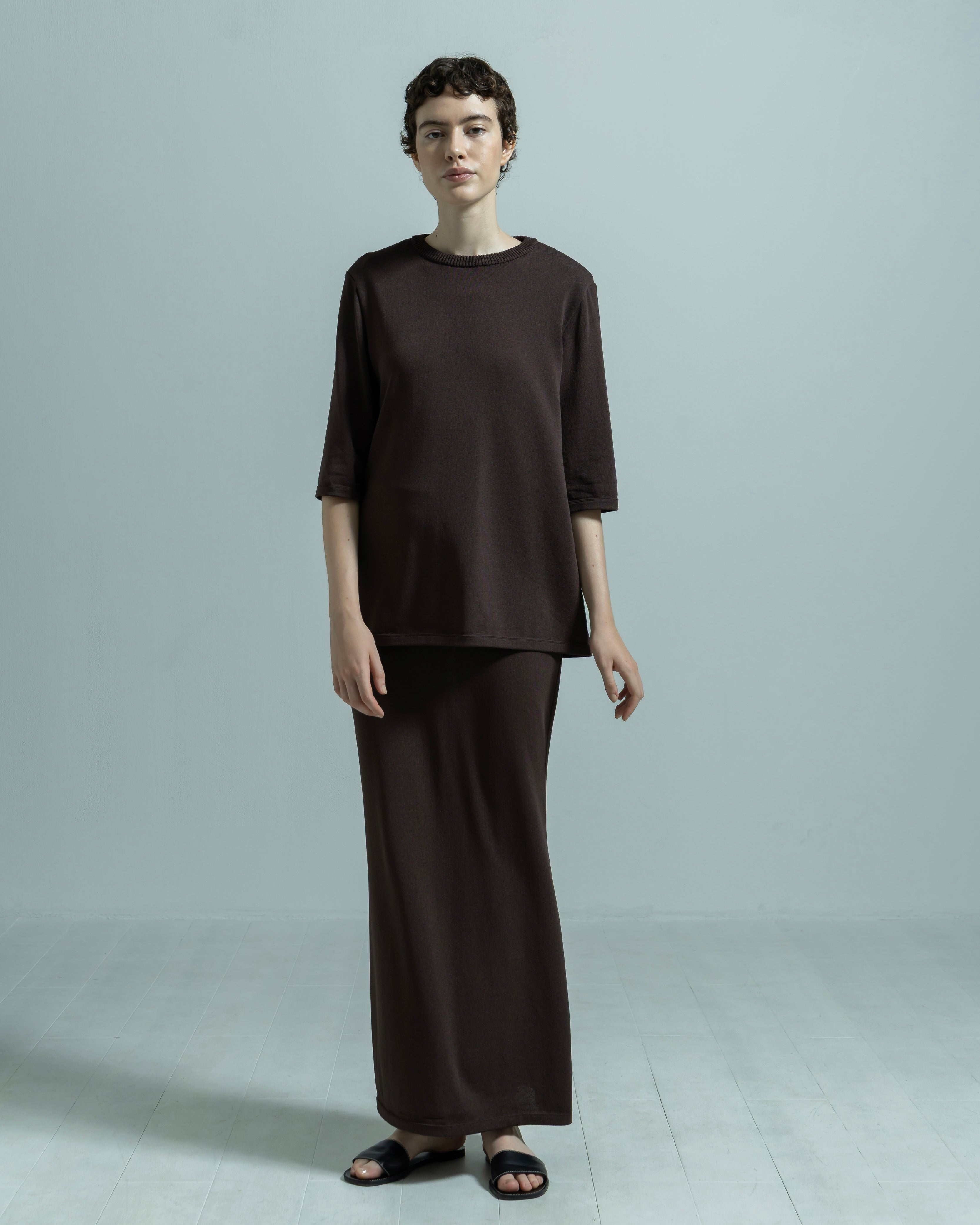 ACETATE NYLON KNIT SKIRT(アセテートナイロンニットスカート)|BIYOMA(ビヨーマ)OFFICIAL ONLINE STORE
