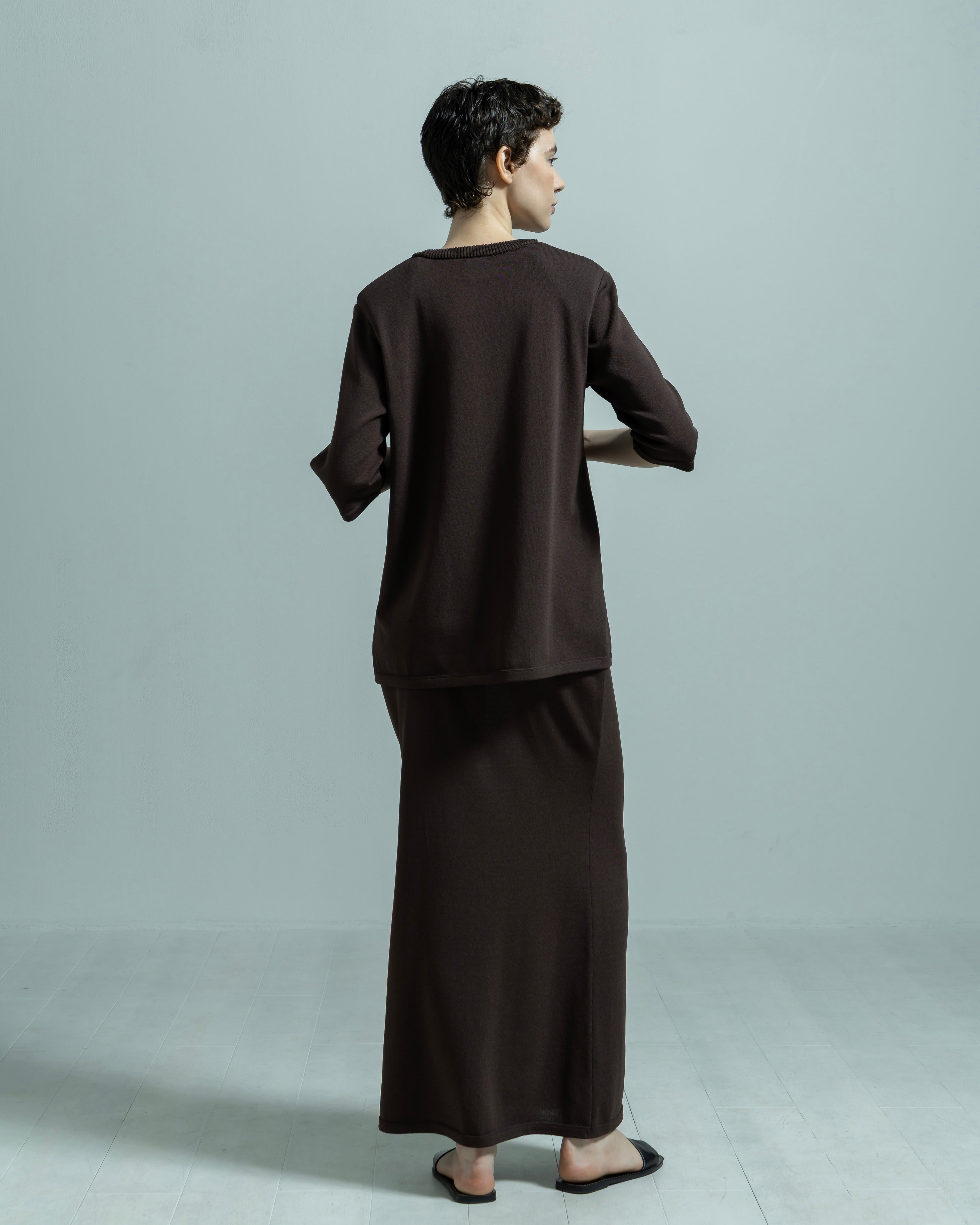 ACETATE NYLON KNIT SKIRT(アセテートナイロンニットスカート)|BIYOMA(ビヨーマ)OFFICIAL ONLINE STORE