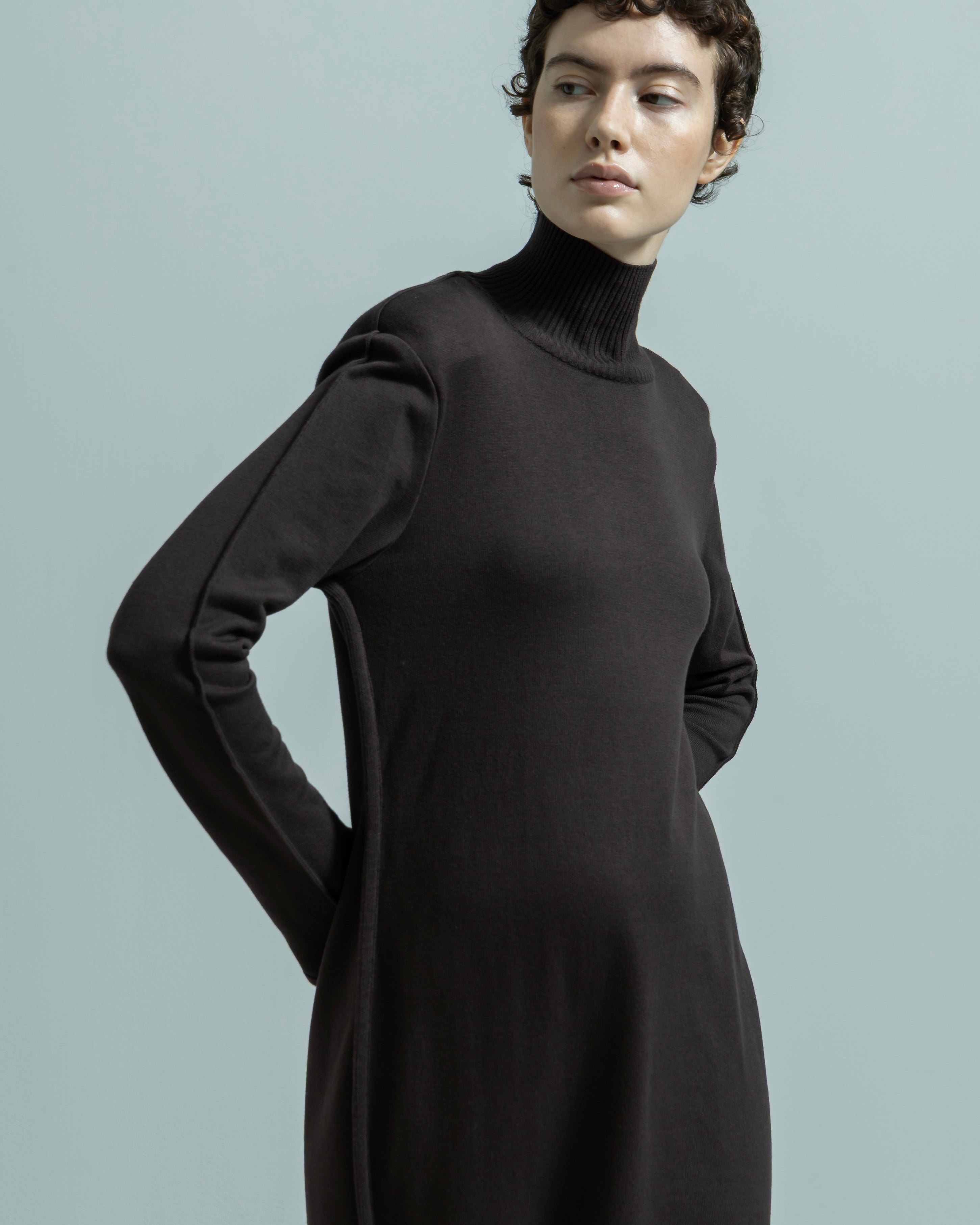 COTTON SILK LONG KNIT DRESS(コットンシルクロングニットドレス)|BIYOMA(ビヨーマ)OFFICIAL ONLINE STORE