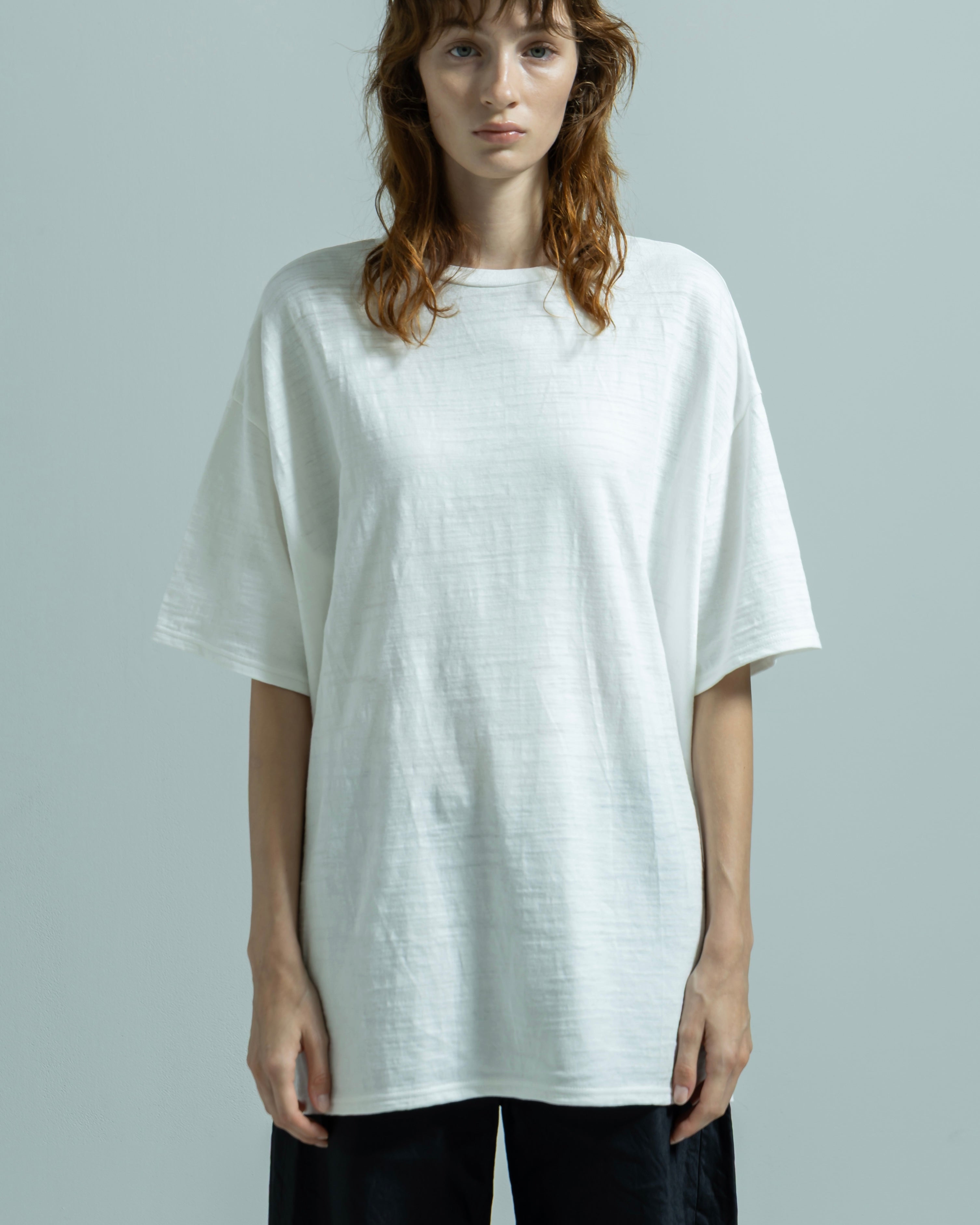 COTTON JERSEY SHORT SLEEVE WIDE PULLOVER(コットンジャージーショートスリーブワイドプルオーバー)|BIYOMA(ビヨーマ)OFFICIAL ONLINE STORE