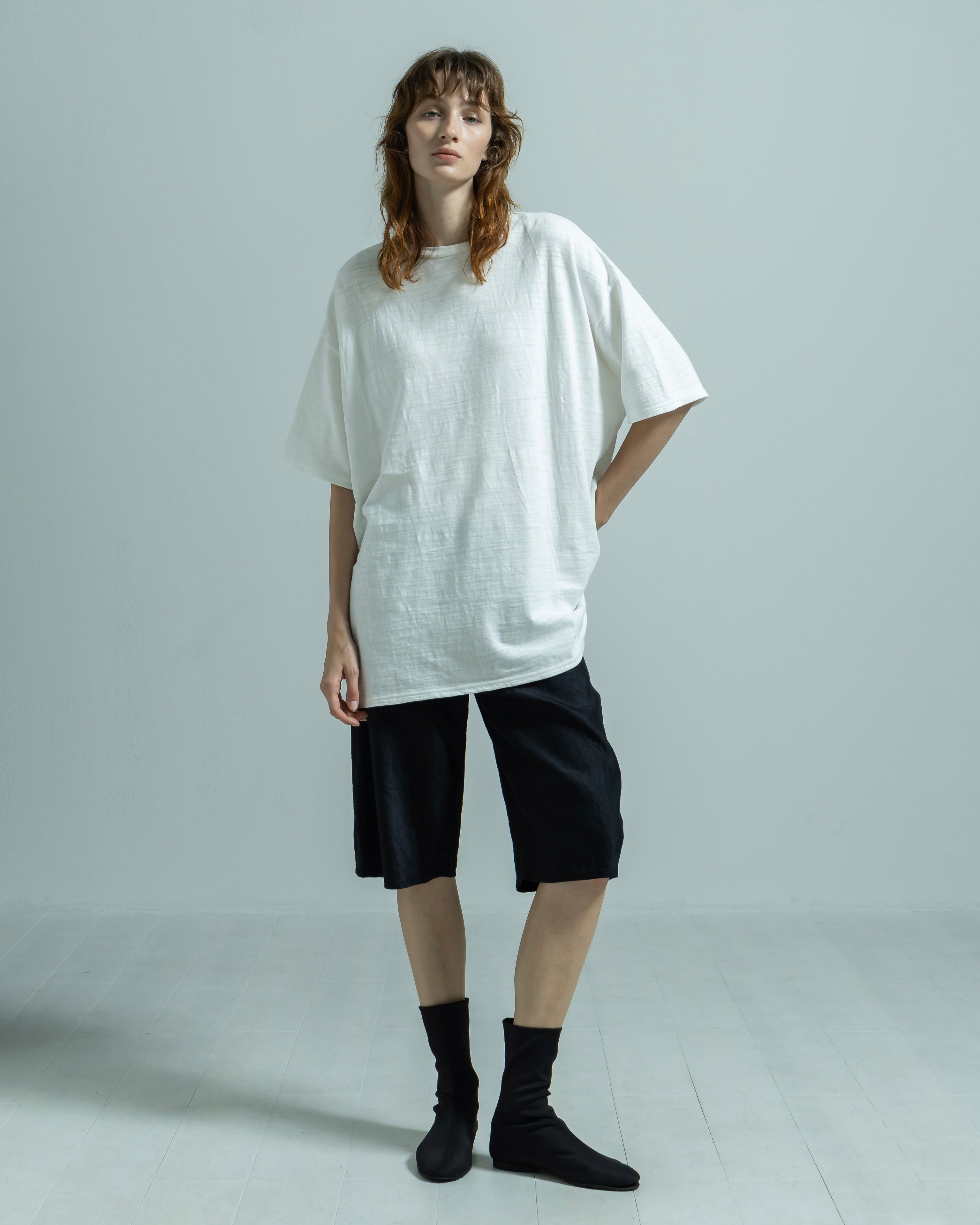 COTTON JERSEY SHORT SLEEVE WIDE PULLOVER(コットンジャージーショートスリーブワイドプルオーバー)|BIYOMA(ビヨーマ)OFFICIAL ONLINE STORE