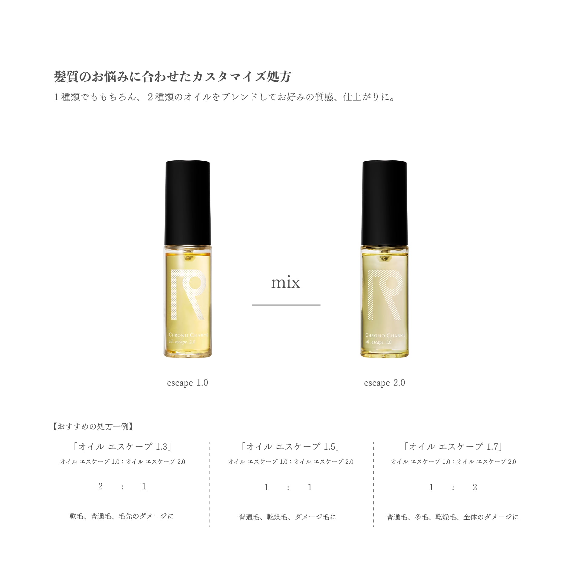 CHRONO CHARME(クロノシャルム)ヘアオイル_2.0|BIYOMA(ビヨーマ)OFFICIAL ONLINE STORE